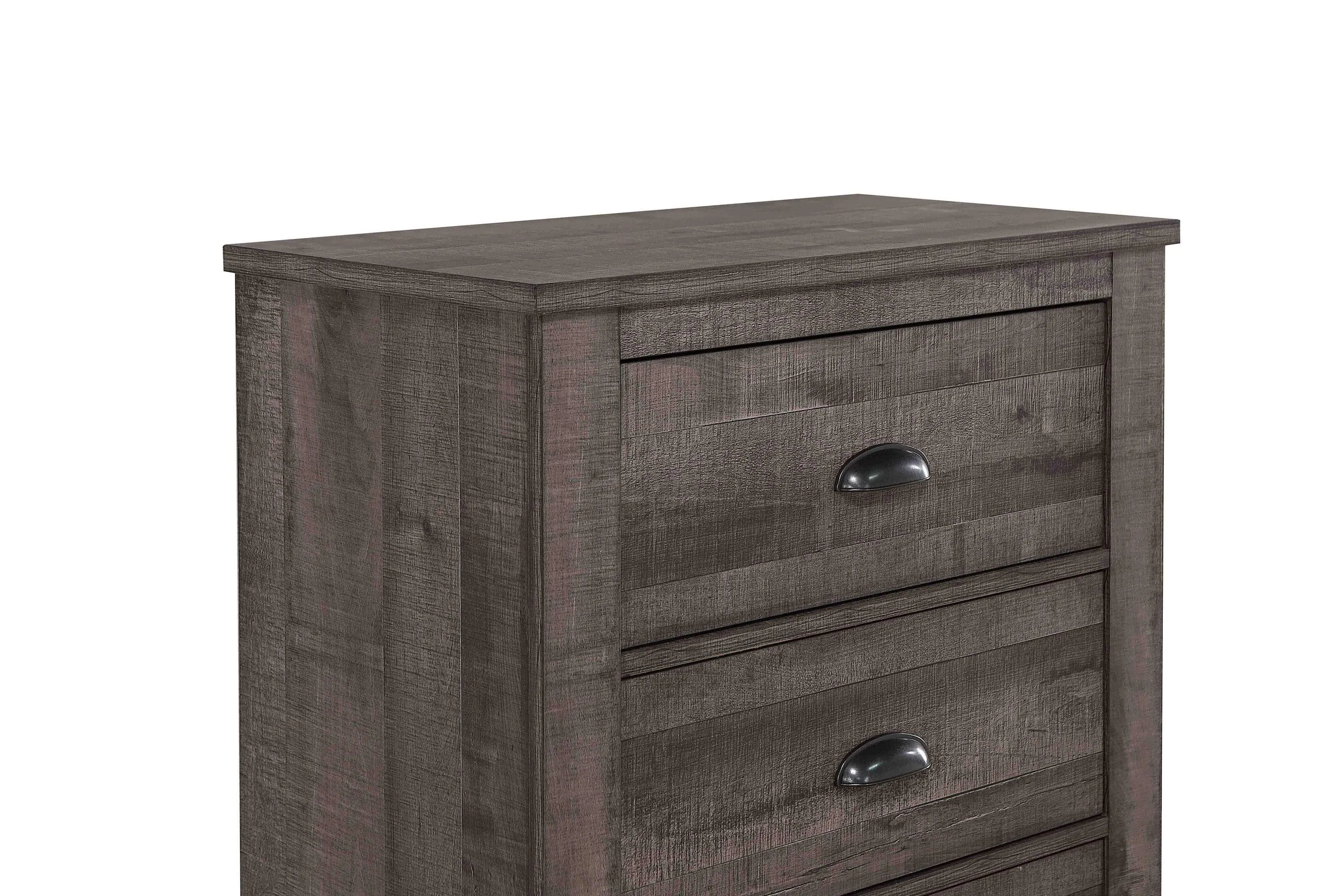 Coralee Gray Sleigh Bedroom Set - Image 9