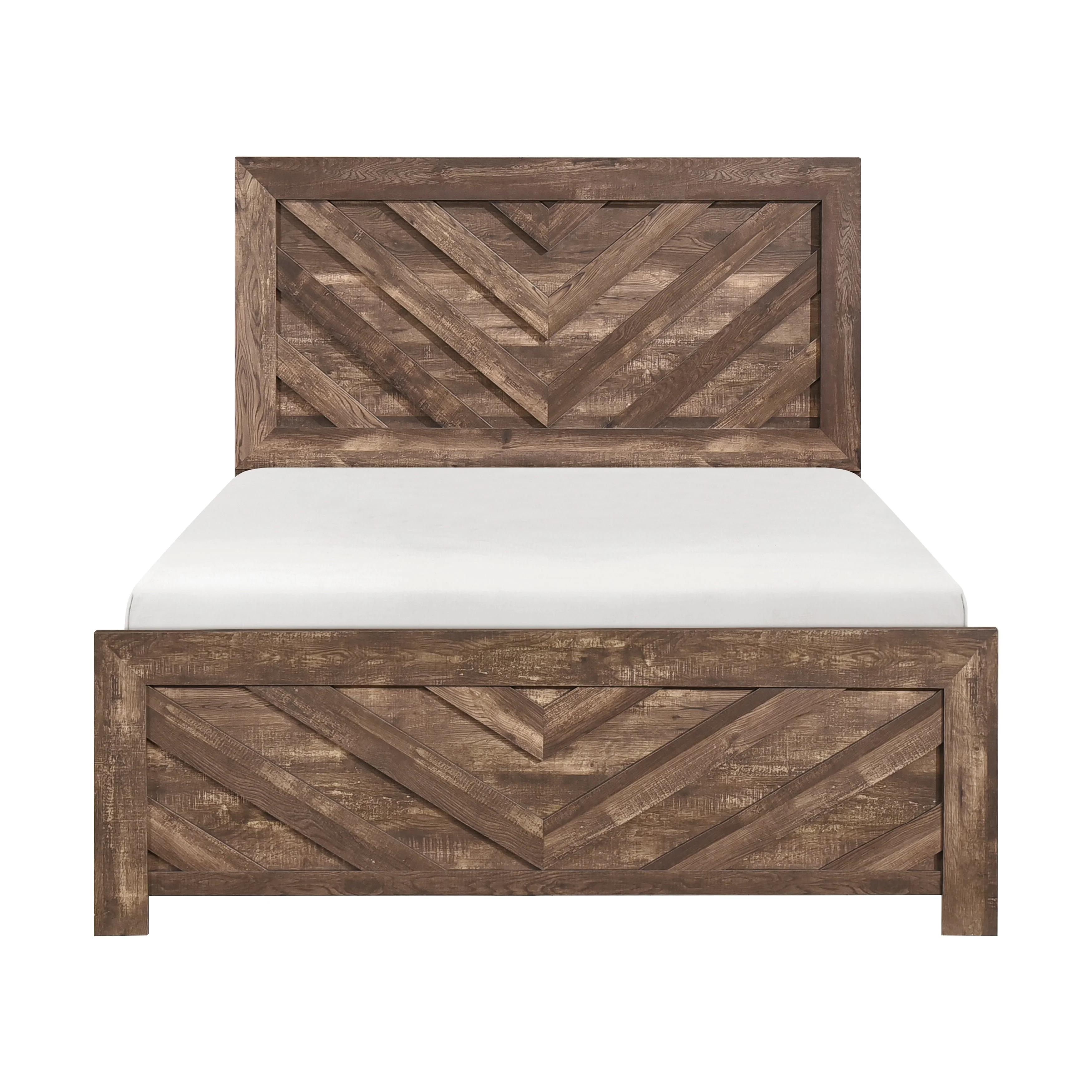 Corbin Brown Crossbuck Panel Bedroom Set - Image 2