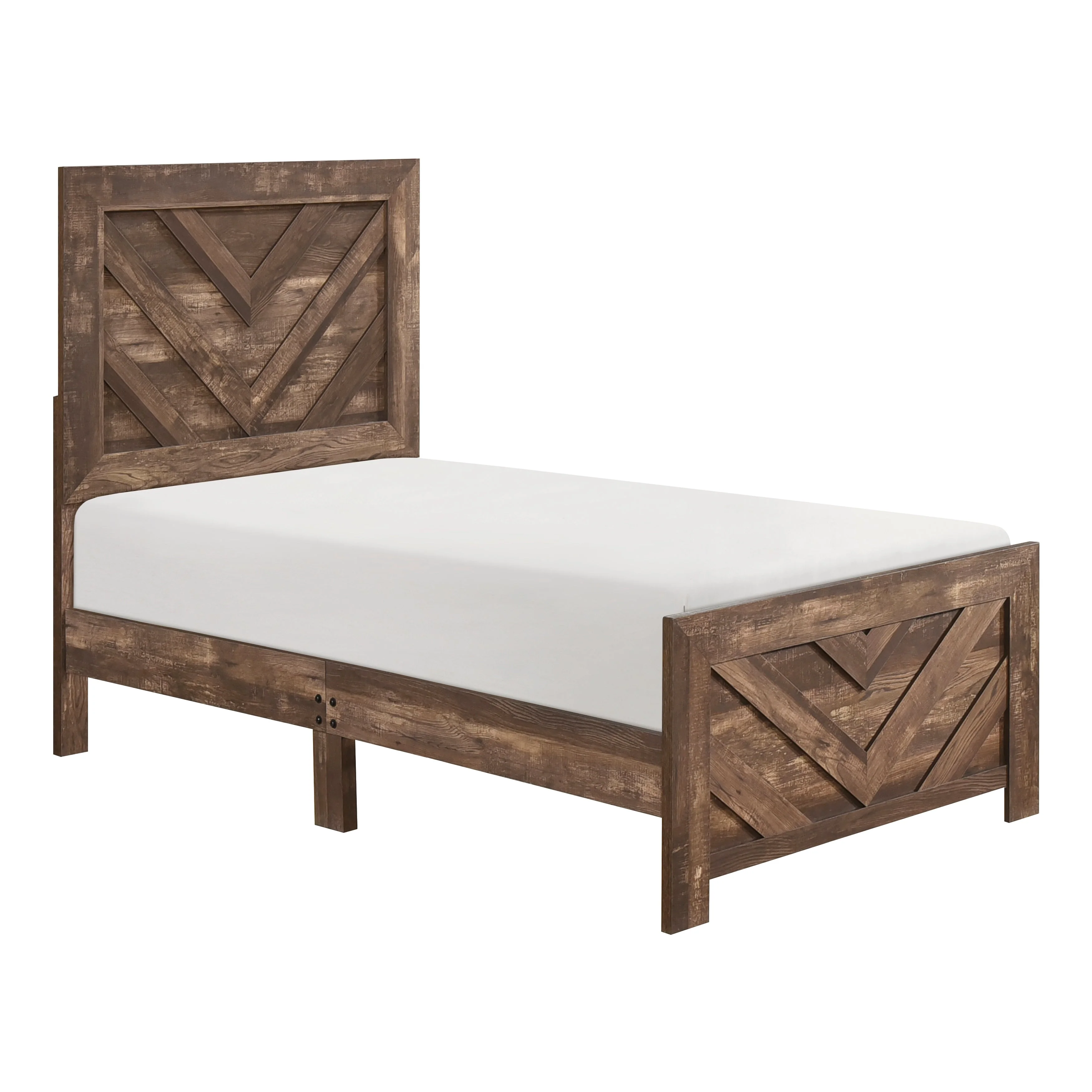 Corbin Brown Crossbuck Panel Youth Bedroom Set - Image 4