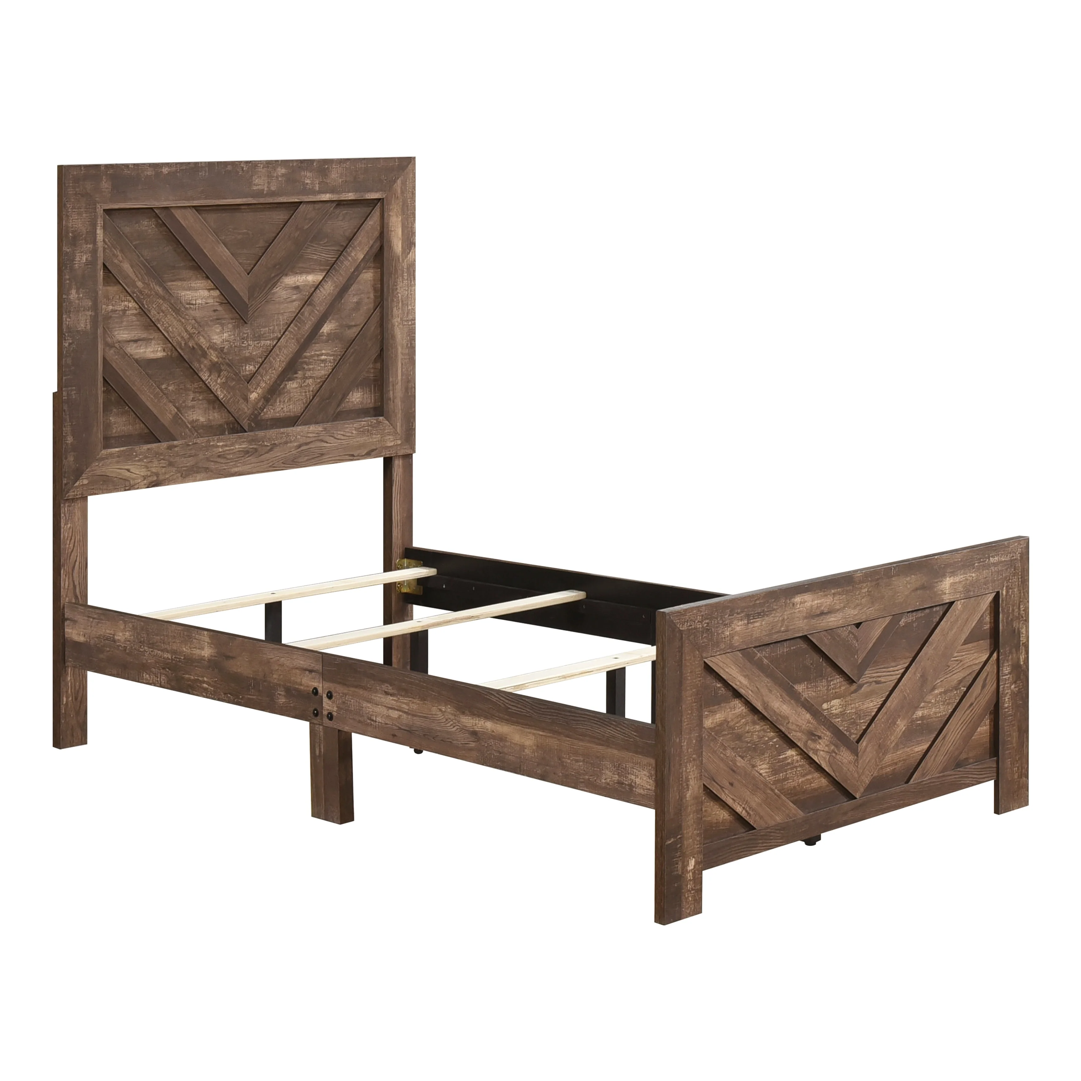 Corbin Brown Crossbuck Panel Youth Bedroom Set - Image 5