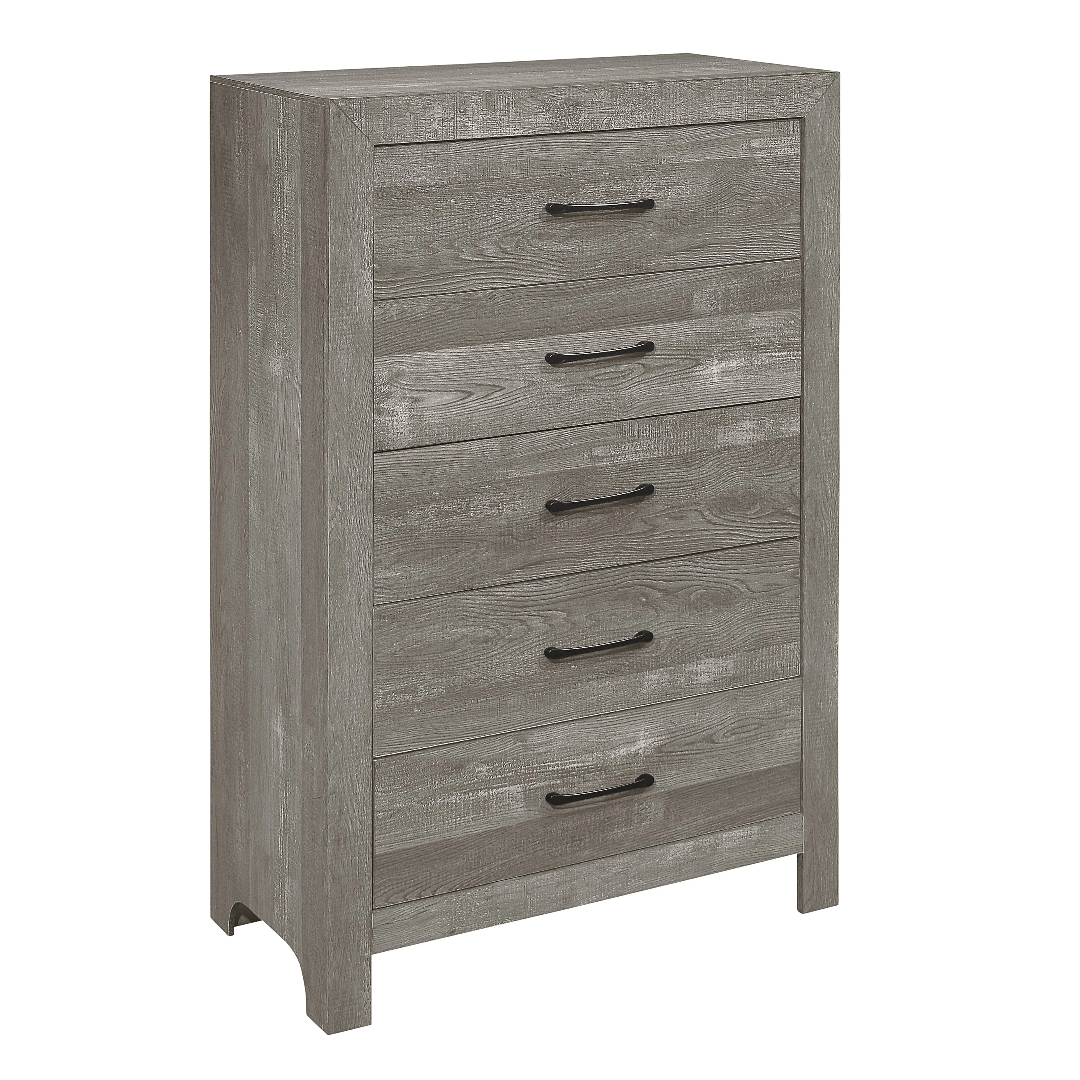 Corbin Gray Crossbuck Panel Bedroom Set - Image 11