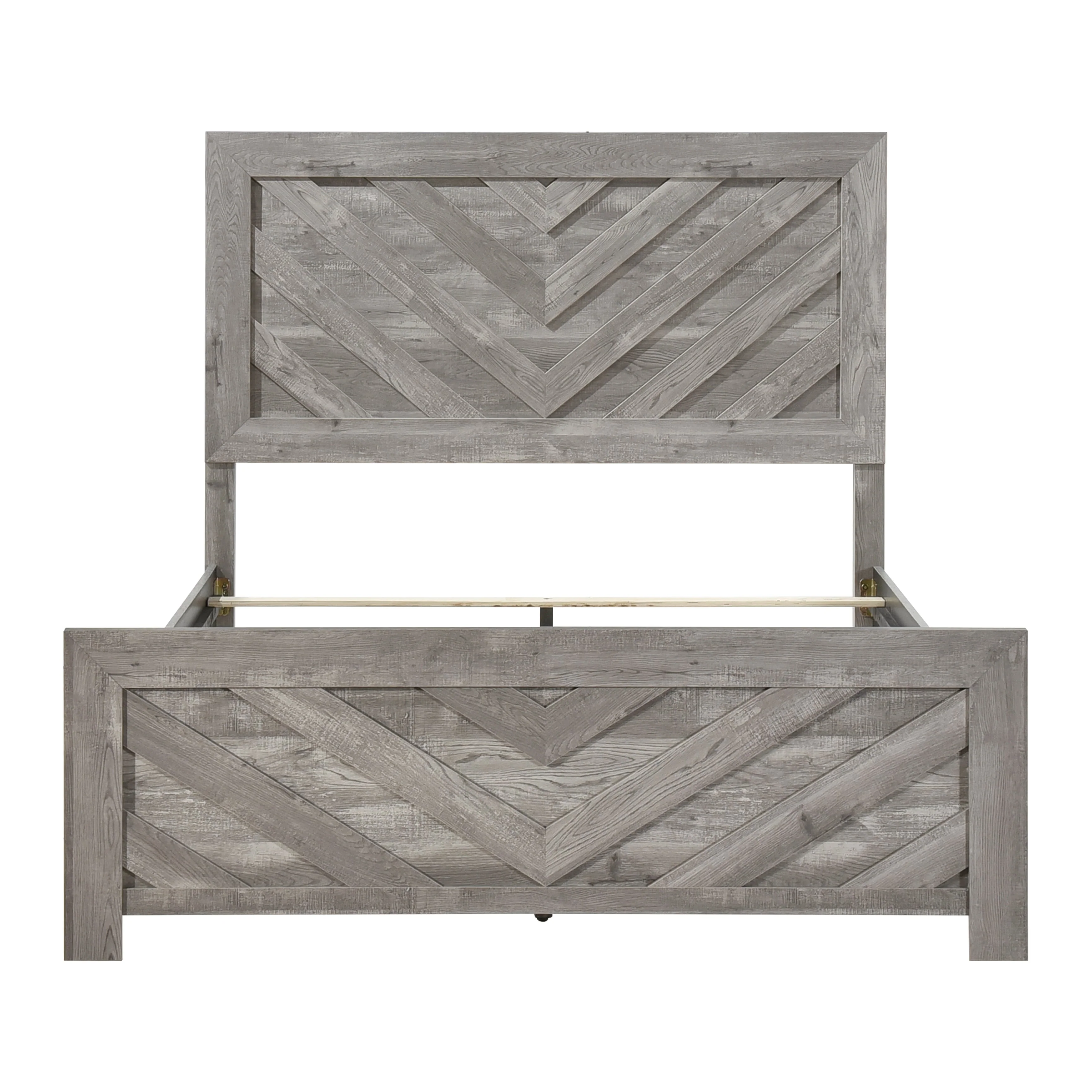 Corbin Gray Crossbuck Panel Bedroom Set - Image 3
