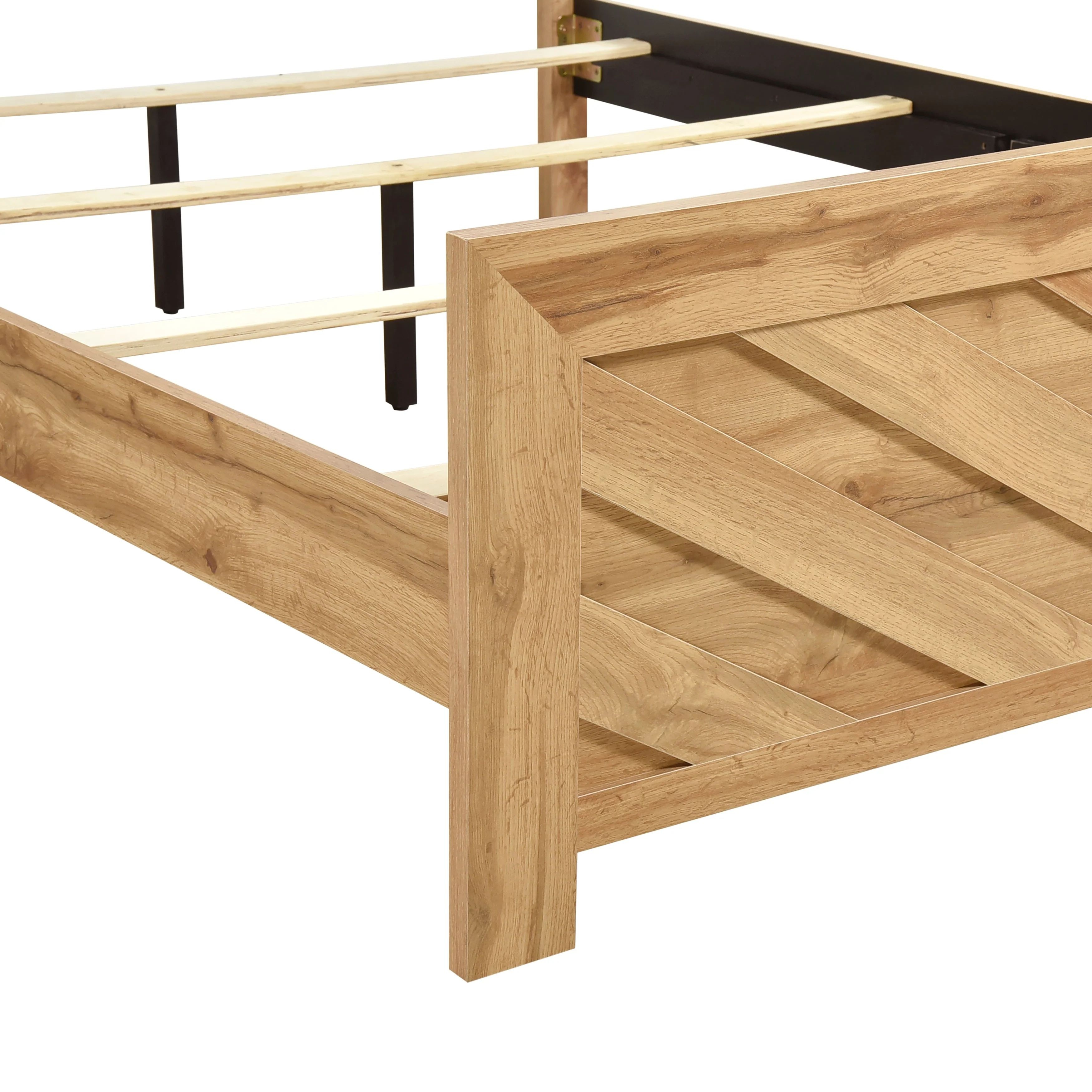 Corbin Natural Crossbuck Bedroom Set - Image 10
