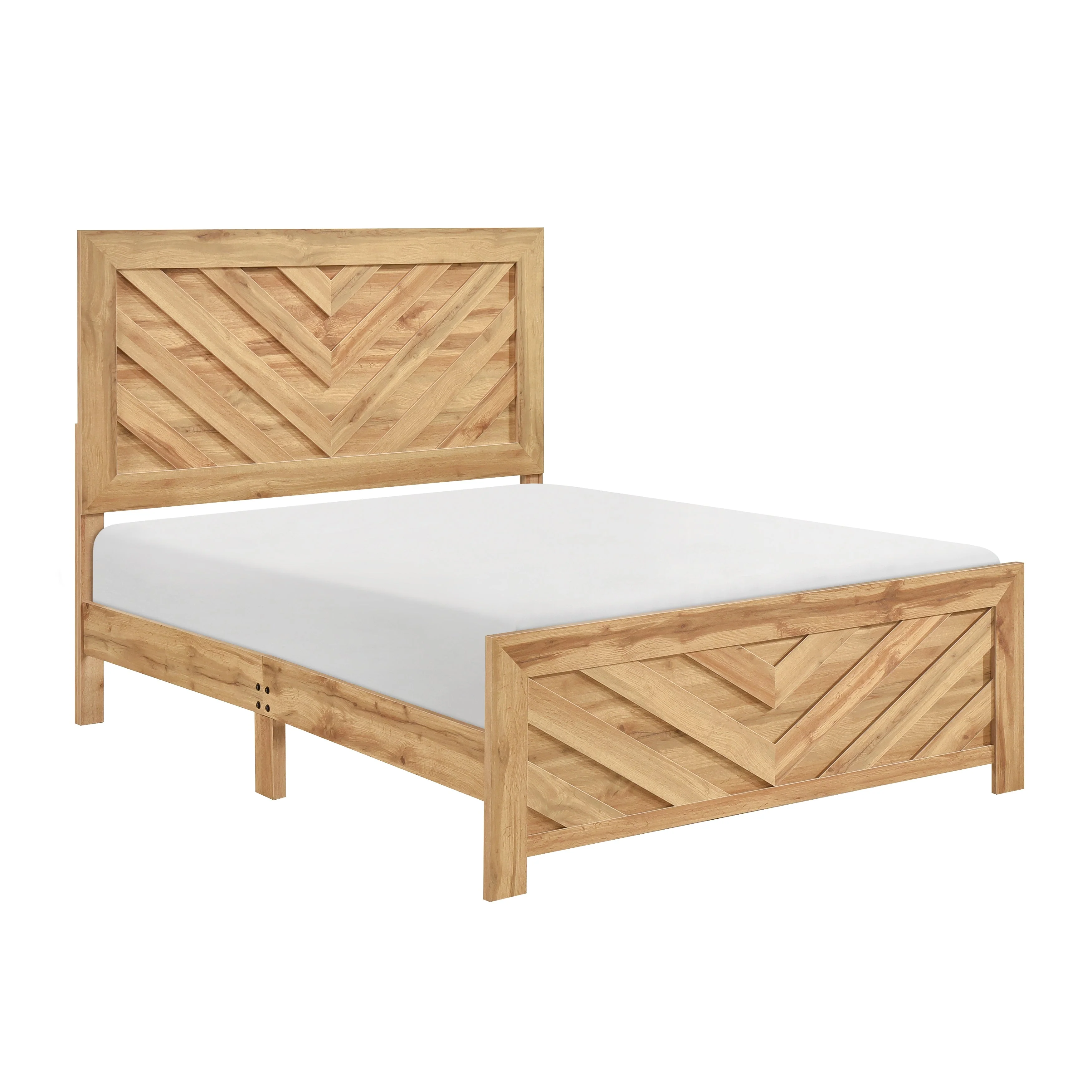 Corbin Natural Crossbuck Bedroom Set - Image 5