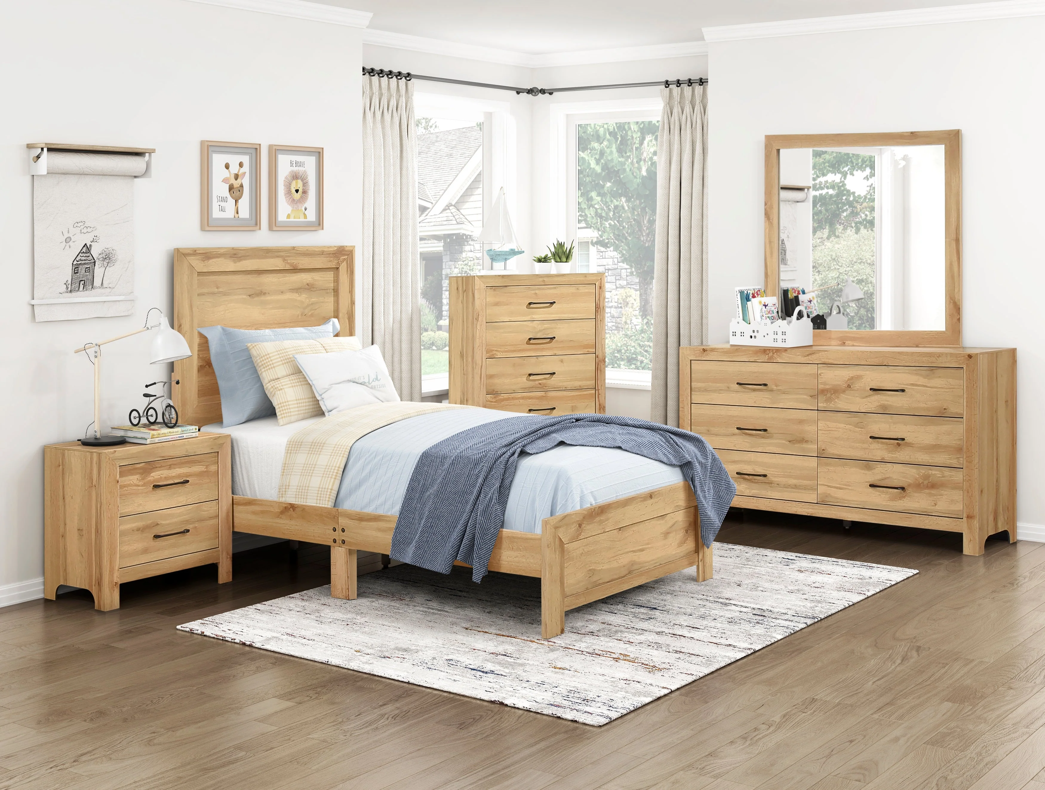 Corbin Natural Dresser - Image 6