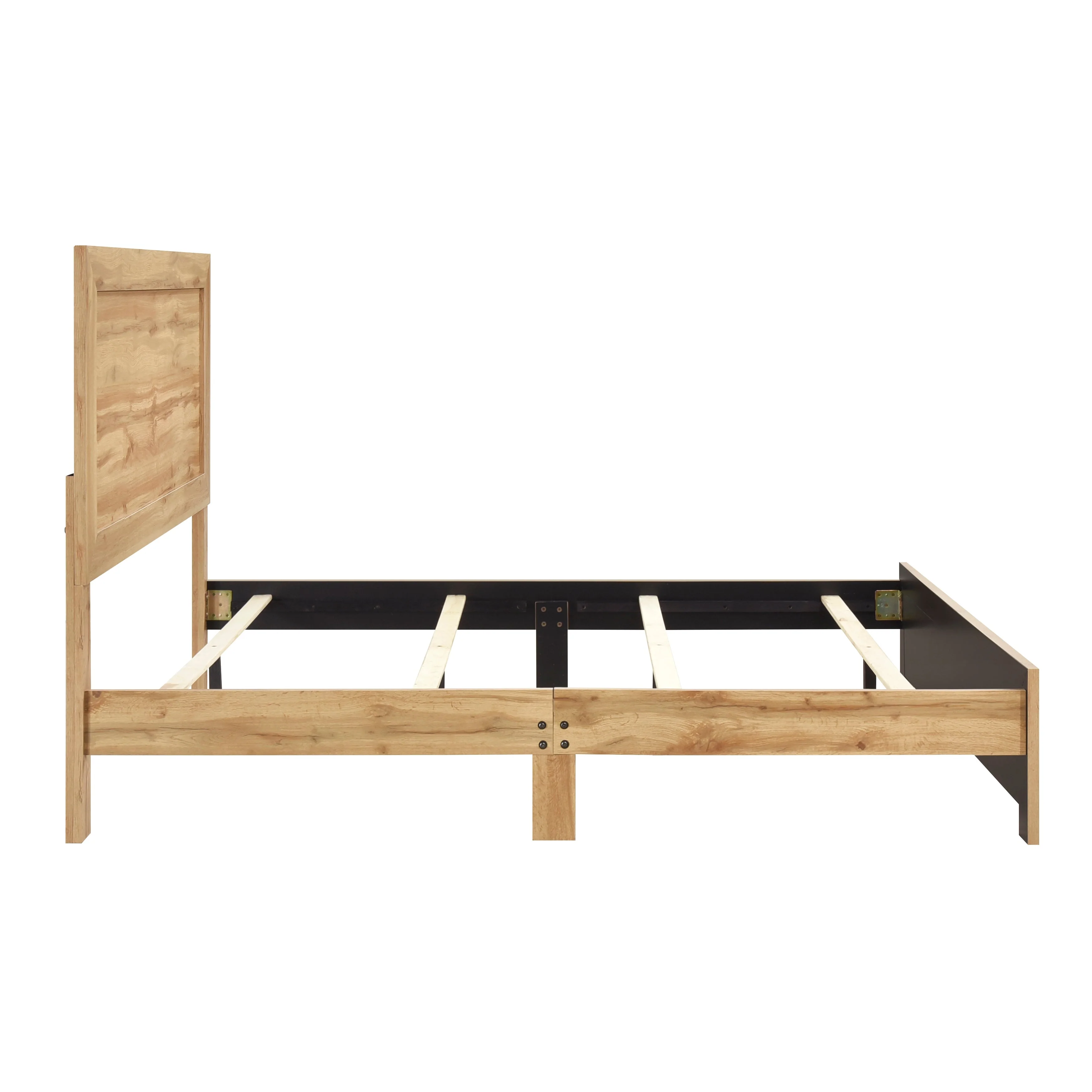 Corbin Natural Queen Panel Bed - Image 6