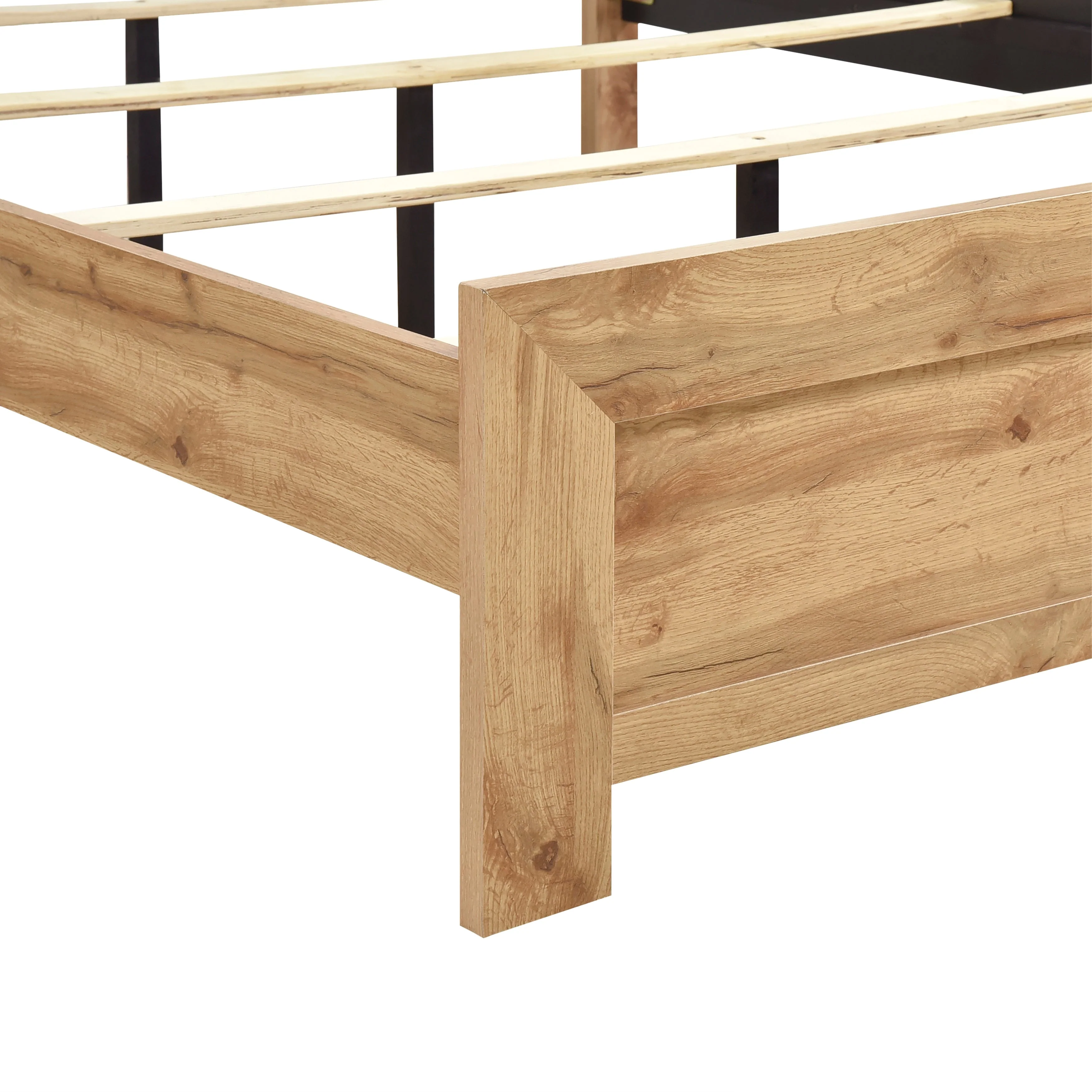 Corbin Natural Queen Panel Bed - Image 8