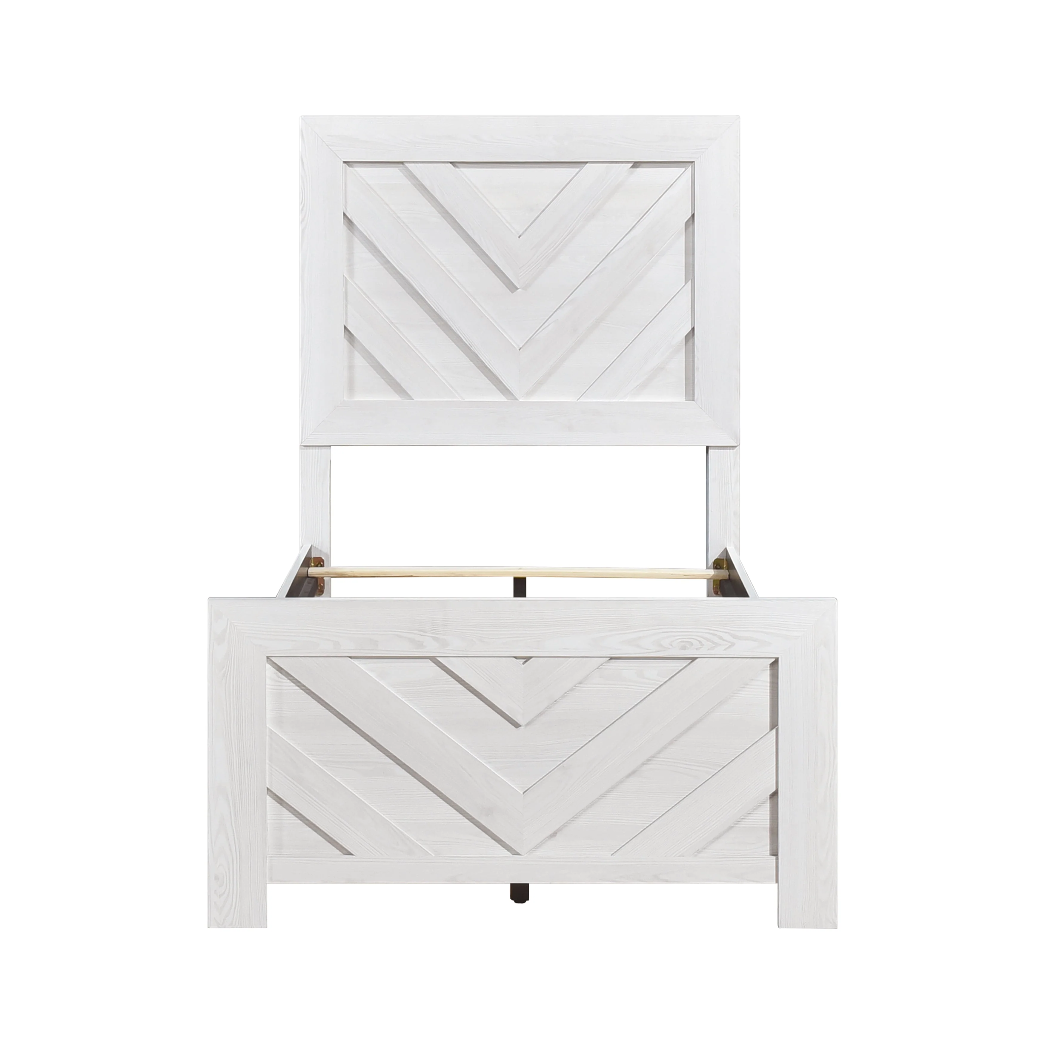 Corbin White Crossbuck Panel Youth Bedroom Set - Image 3