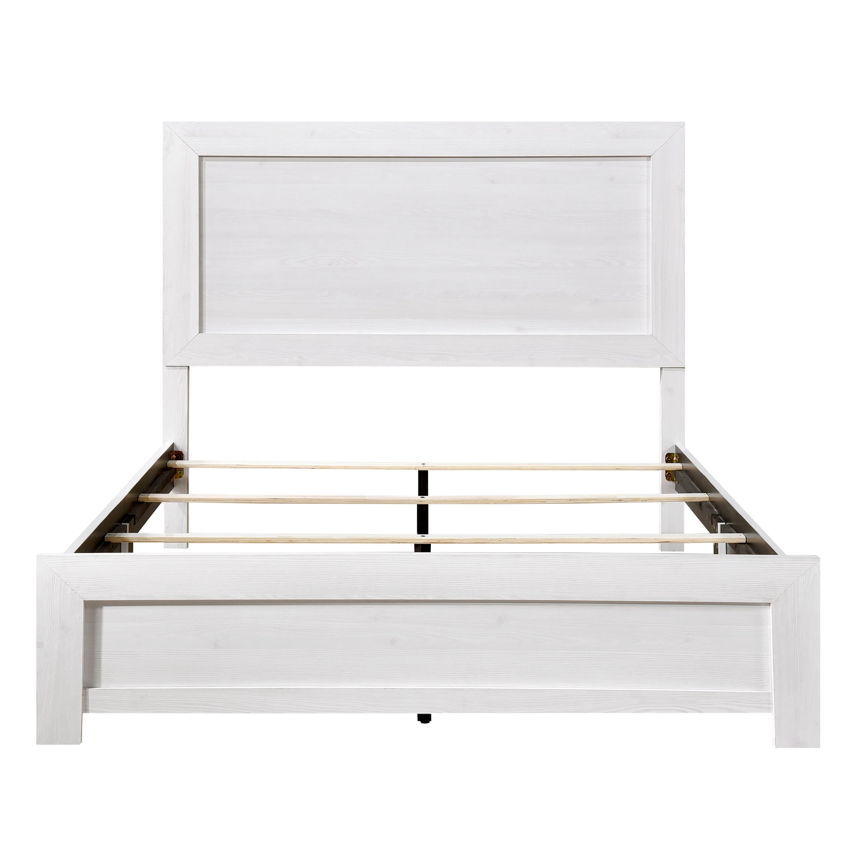 Corbin White King Panel Bed - Image 2