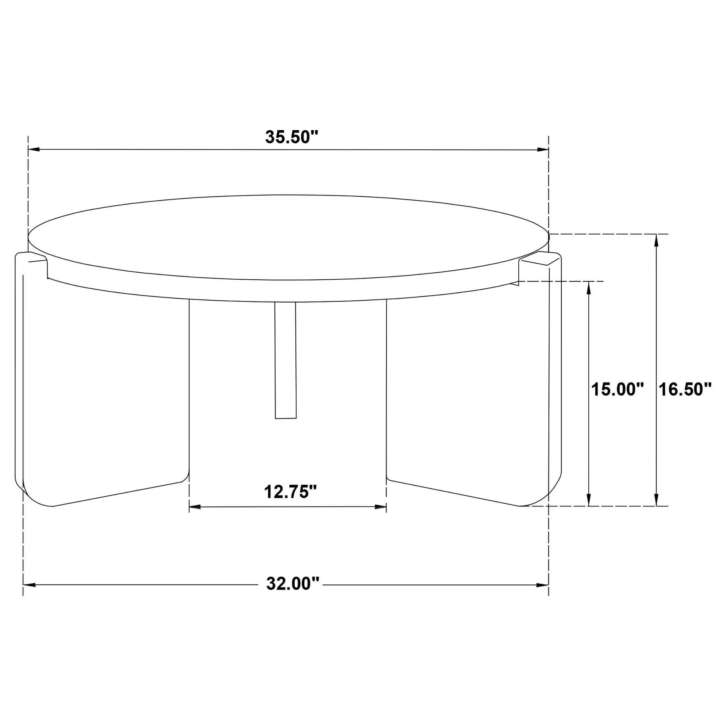 Cordova Black 2-Piece Solid Wood Coffee and End Table Set - Image 10
