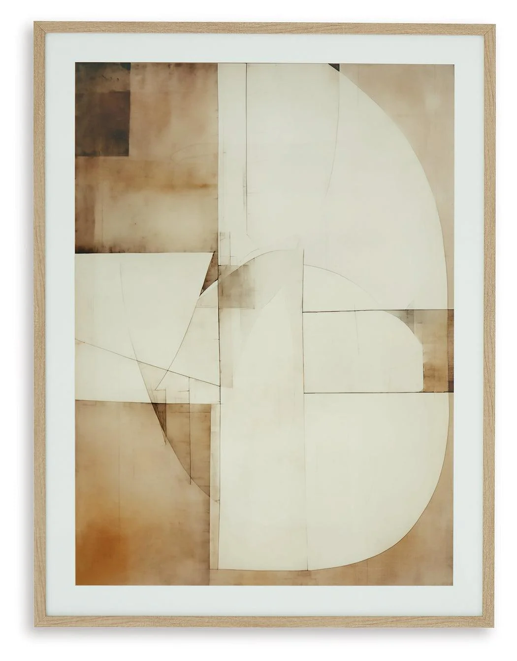 Corlain Brown/Tan/White Wall Art - Image 4
