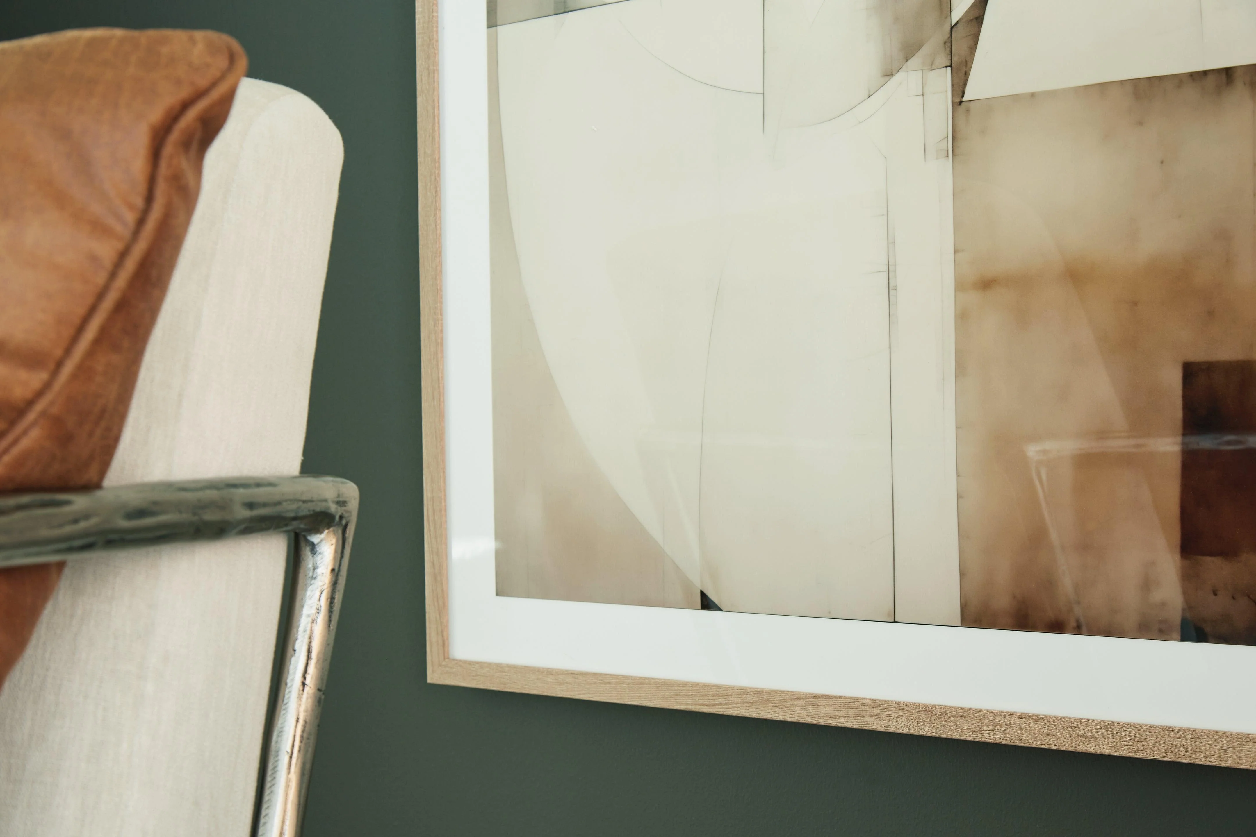 Corlain Brown/Tan/White Wall Art - Image 7