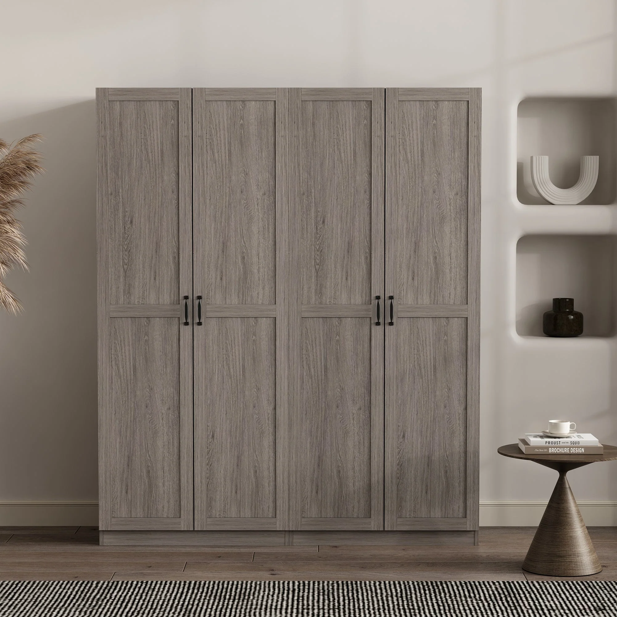 Cornelia Storage Closet 1.0 in Grey (set of 2) - Image 2