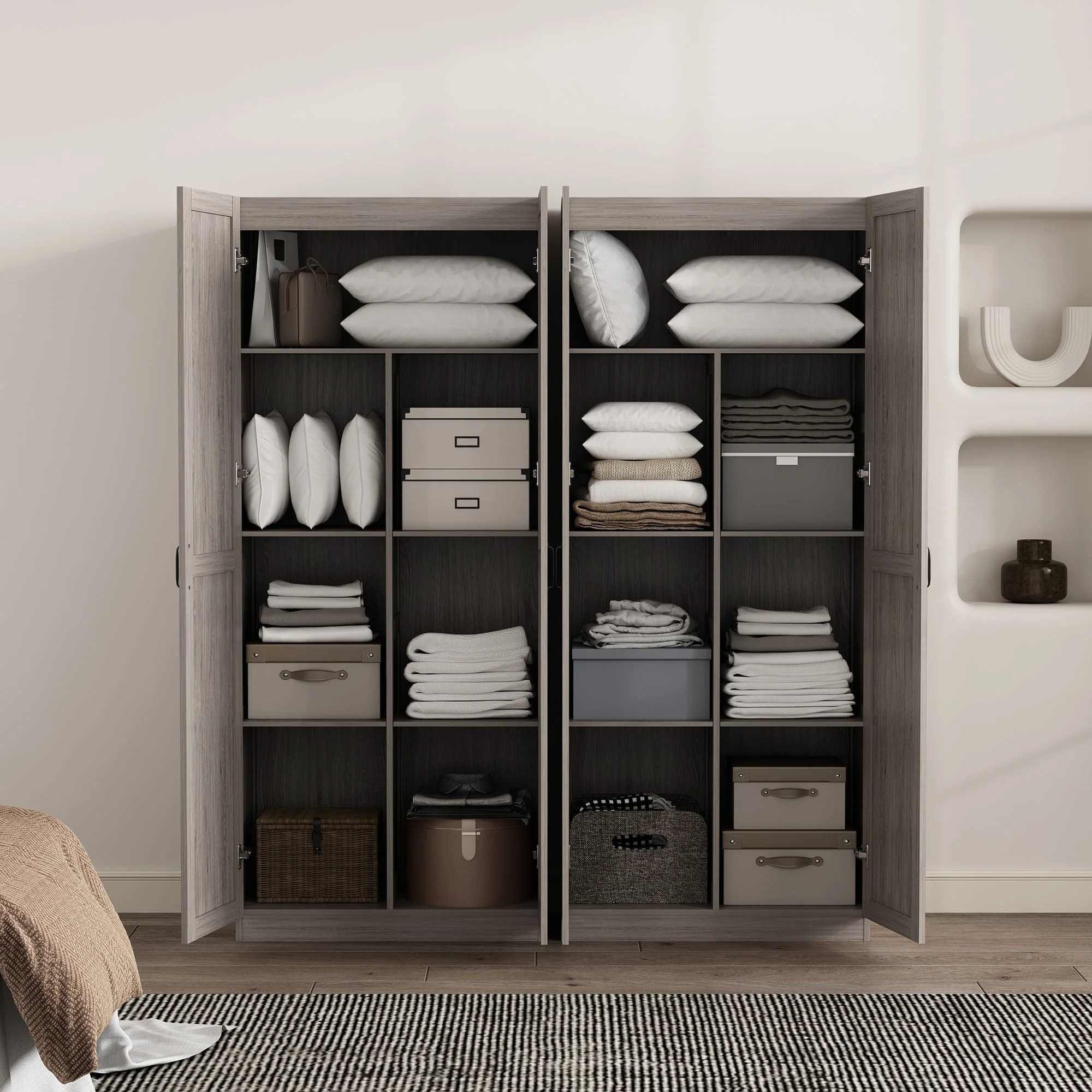 Cornelia Storage Closet 1.0 in Grey (set of 2) - Image 5