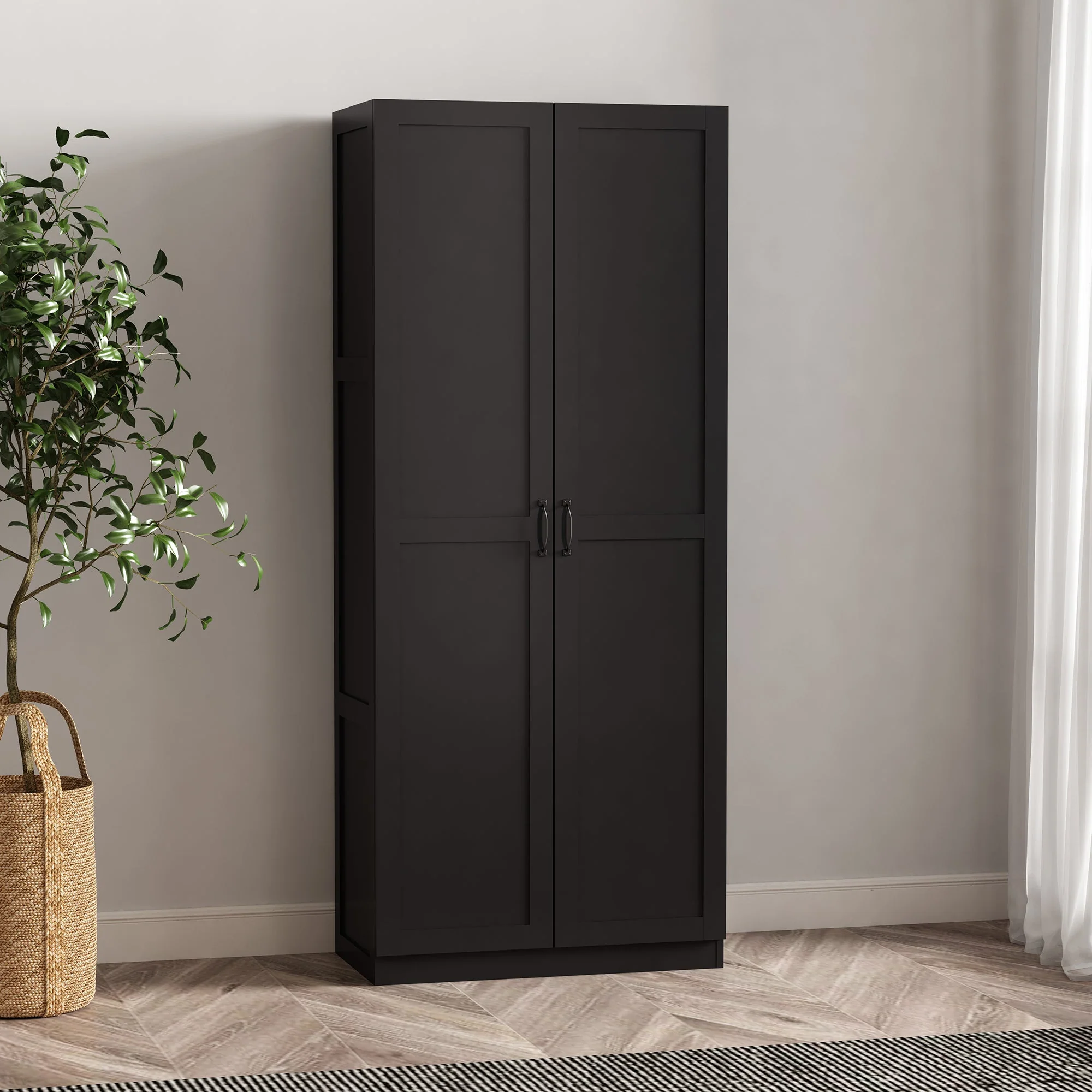 Cornelia Storage Closet 2.0 in Black - Image 2