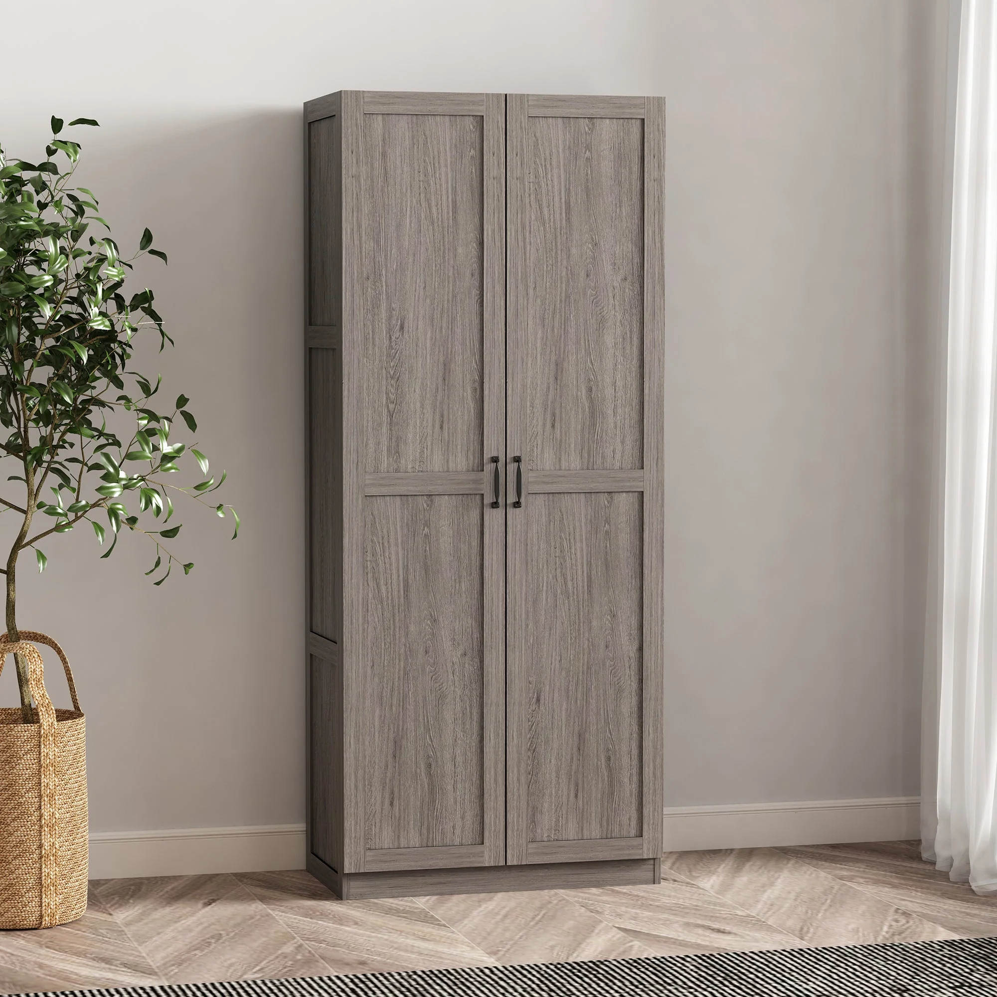 Cornelia Storage Closet 2.0 in Grey - Image 2