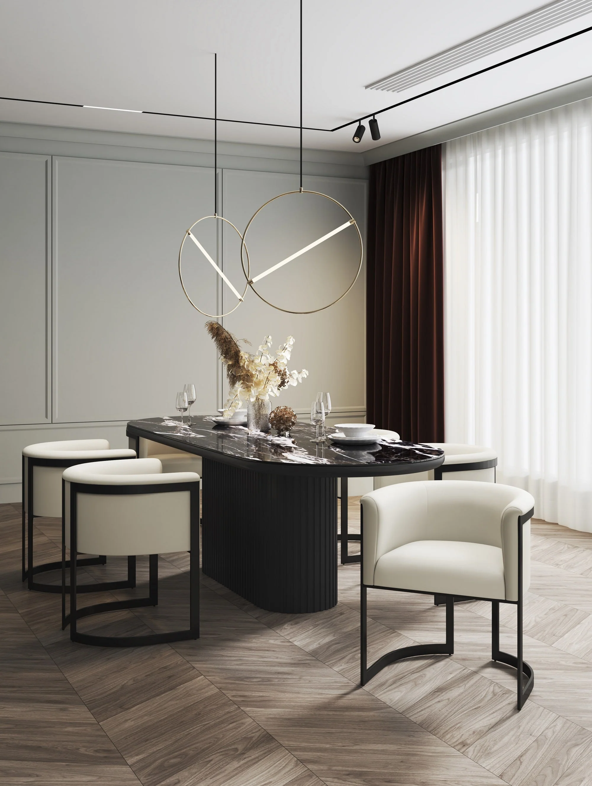 Corso Dining Chair in Cream - Image 2