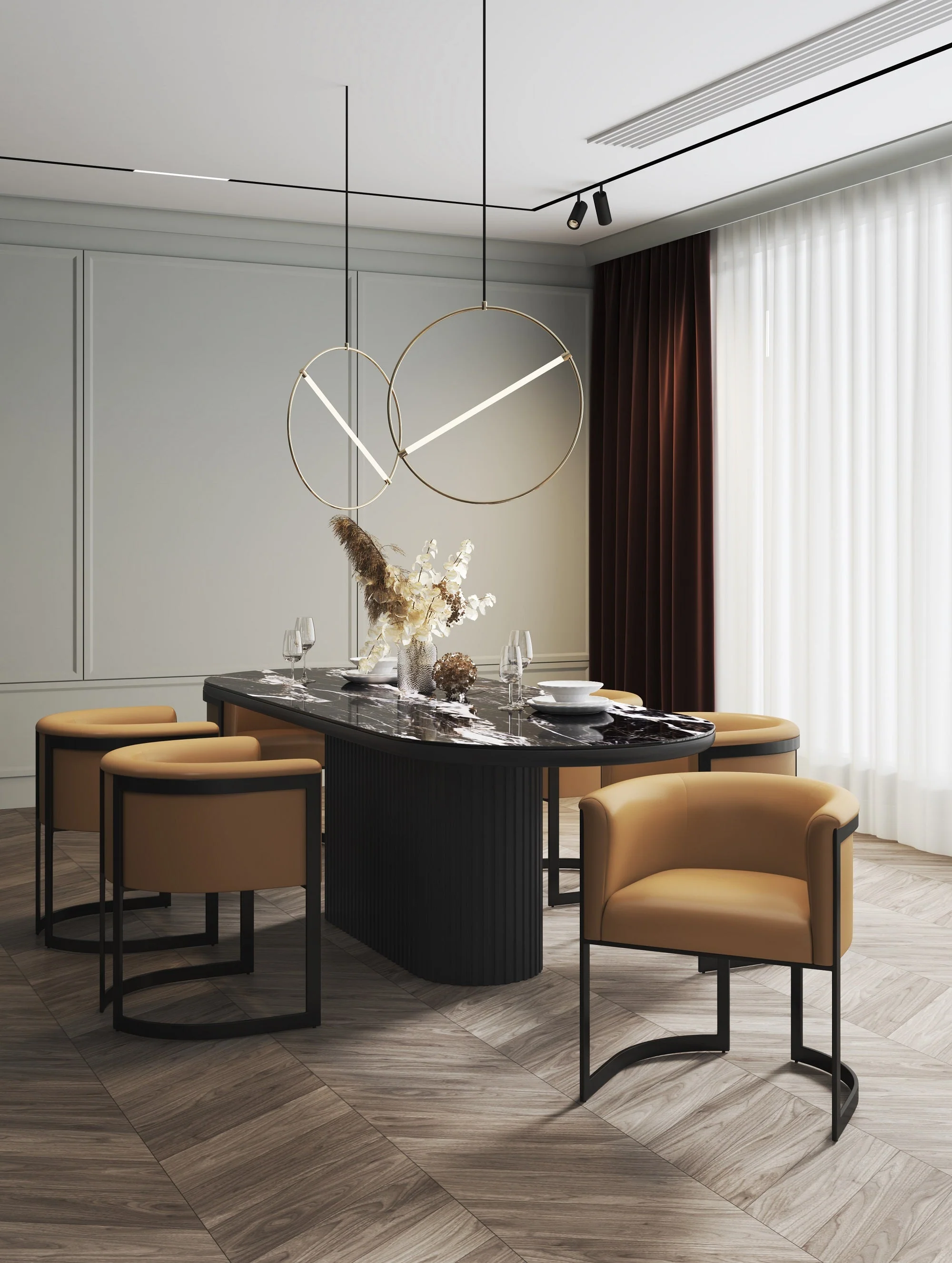 Corso Dining Chair in Tan - Image 2