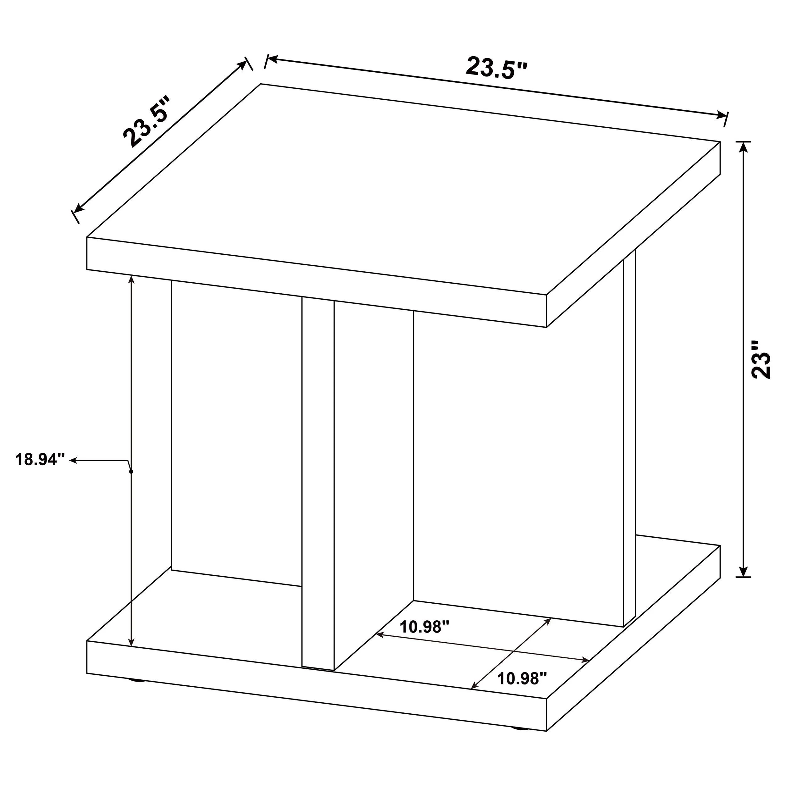 Cortona Mango Square End Table - Image 6