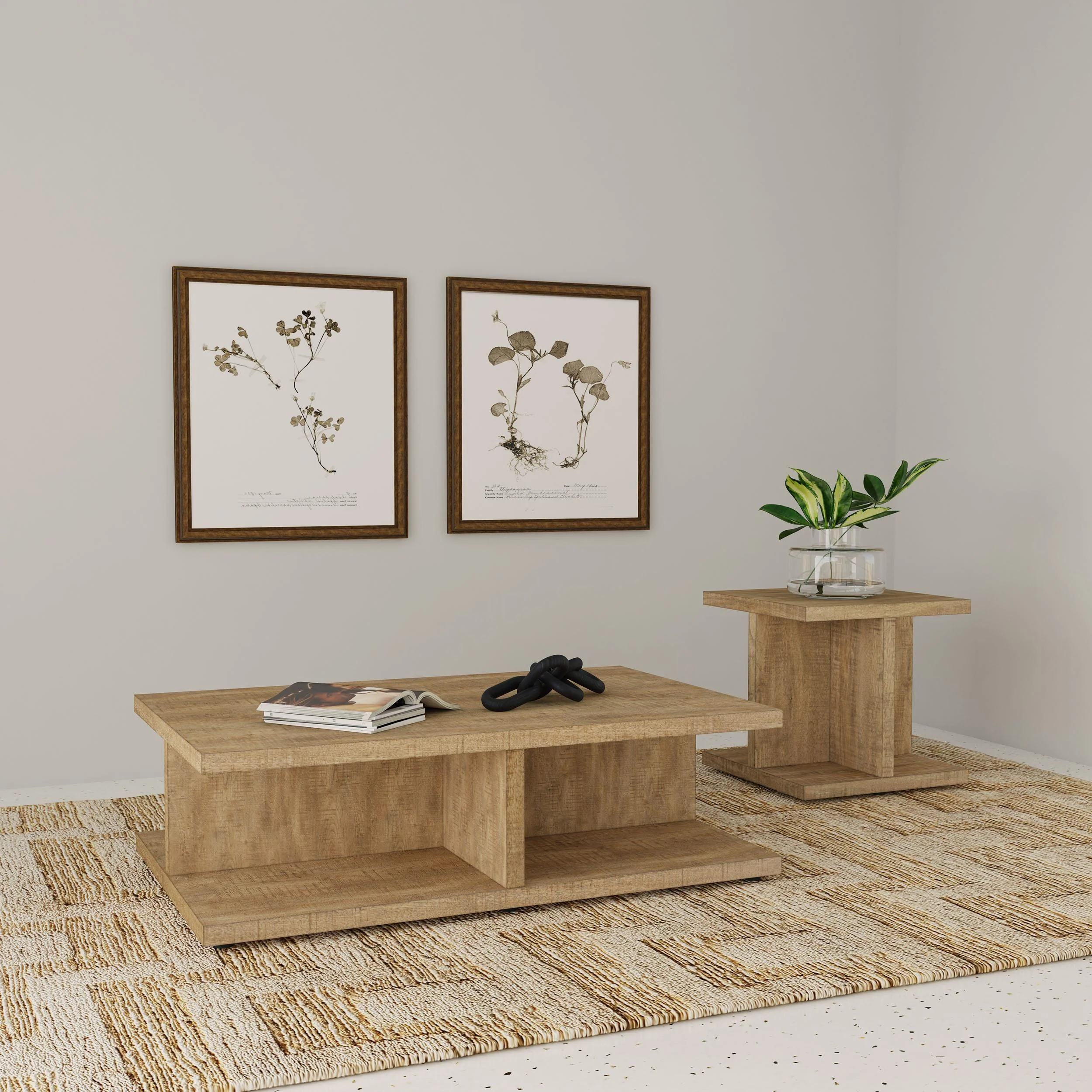Cortona Mango Square End Table - Image 7