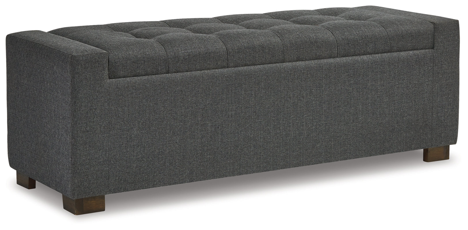 Cortwell Gray Storage Bench - Image 4