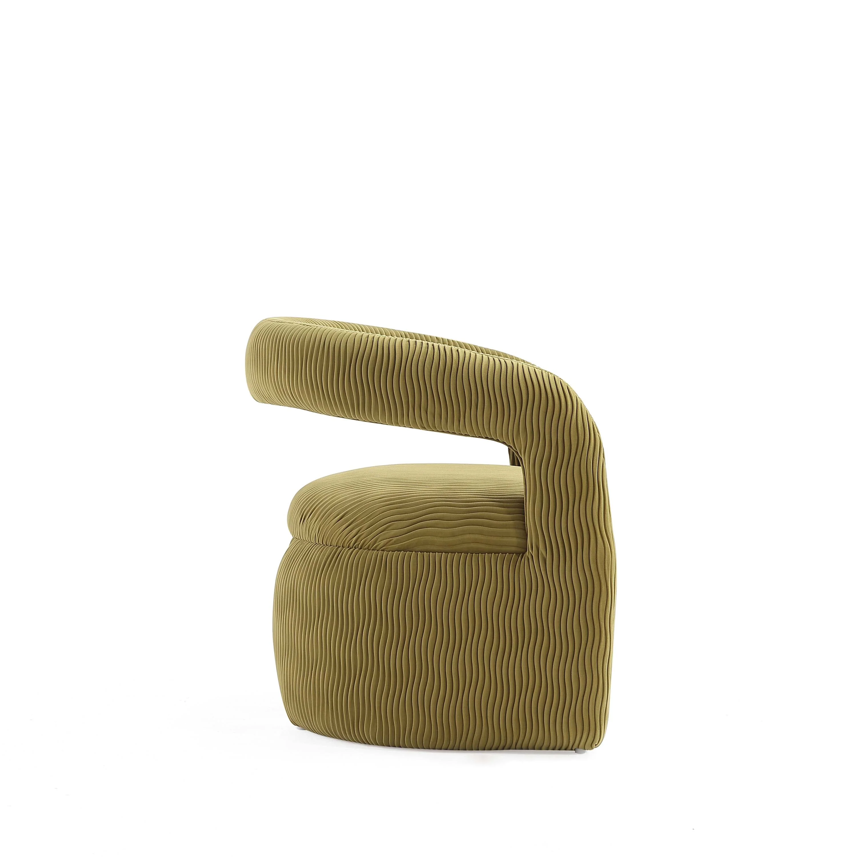 Corvette Dining Chairs in Olive Green (set of 2) - Image 6