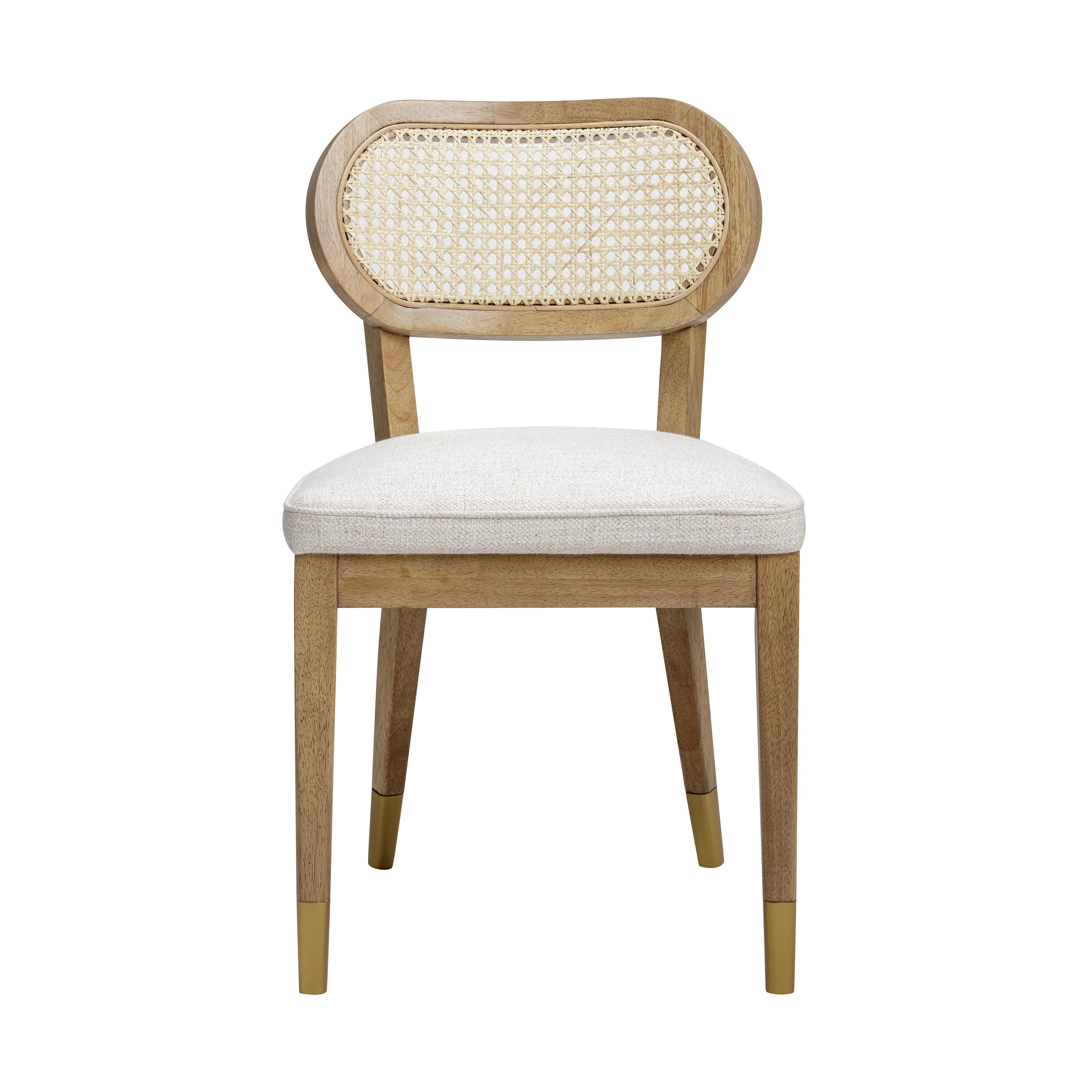 Cosette Performance Linen Dining Chair - Image 3