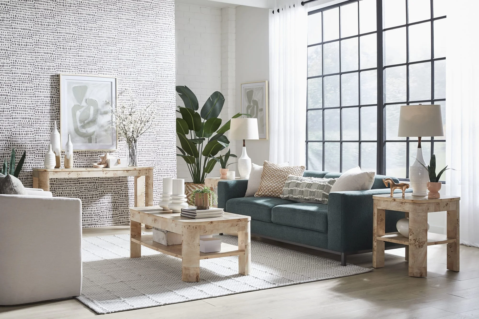 Cosmo Amber Kiss Console Table - Image 3