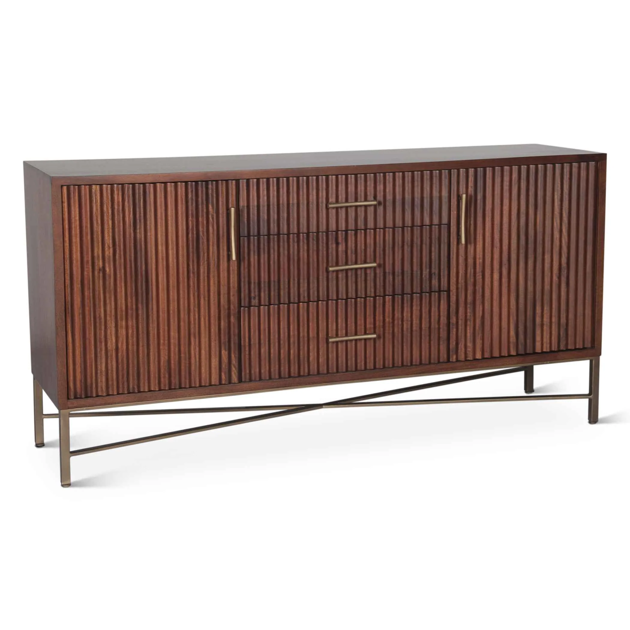 Cosmopolitan 68" Sideboard in Honey Brown - Image 7