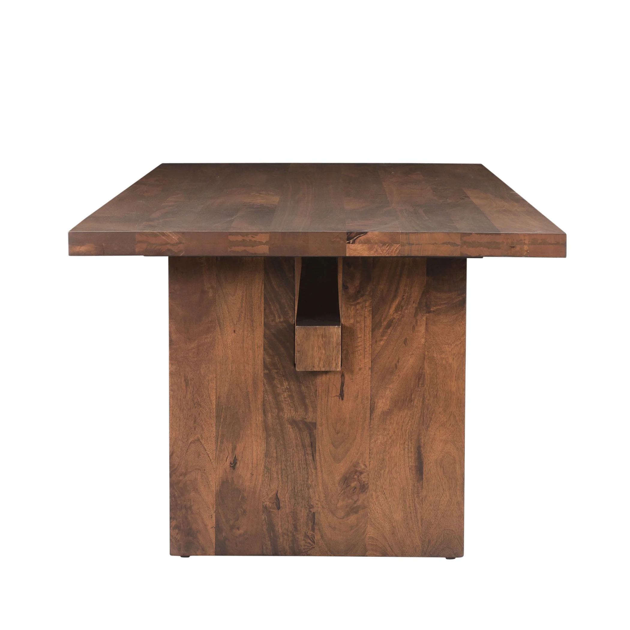 Cosmopolitan 82" Dining Table in Honey Brown - Image 3