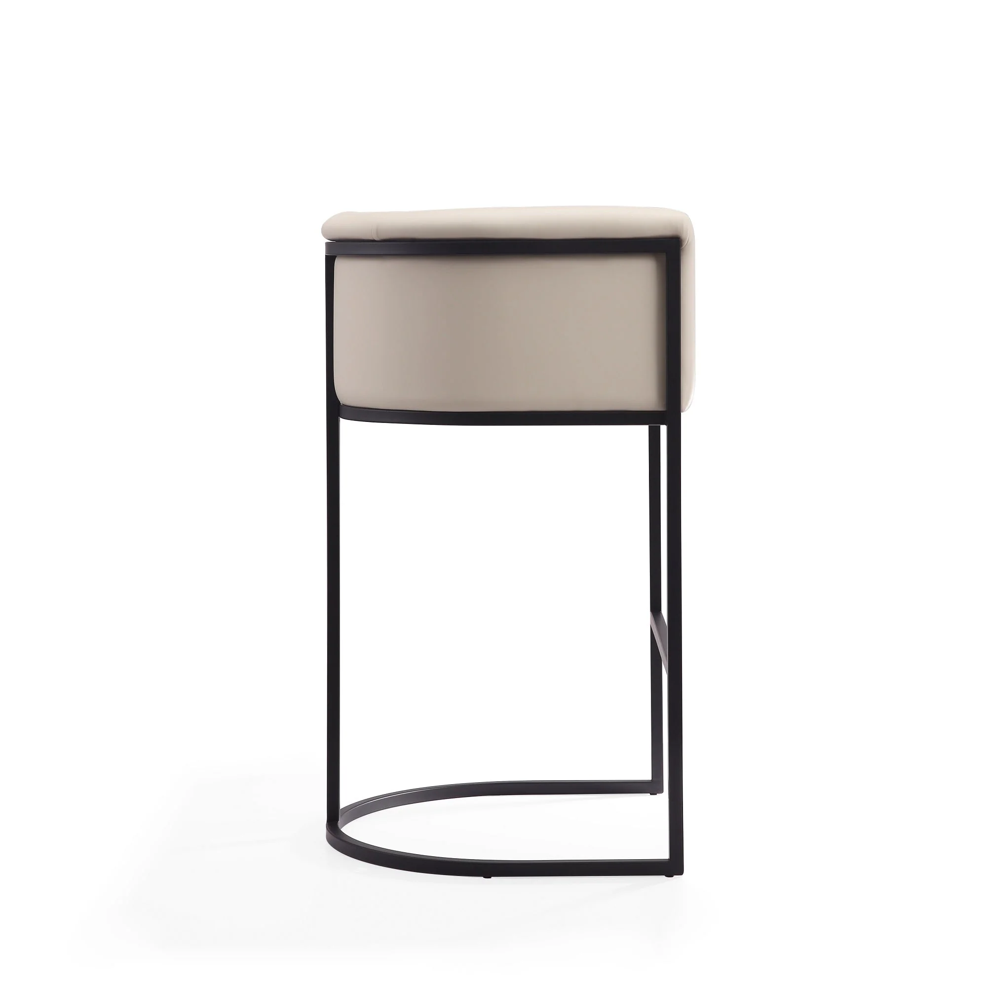 Cosmopolitan Barstool in Cream and Black - Image 5