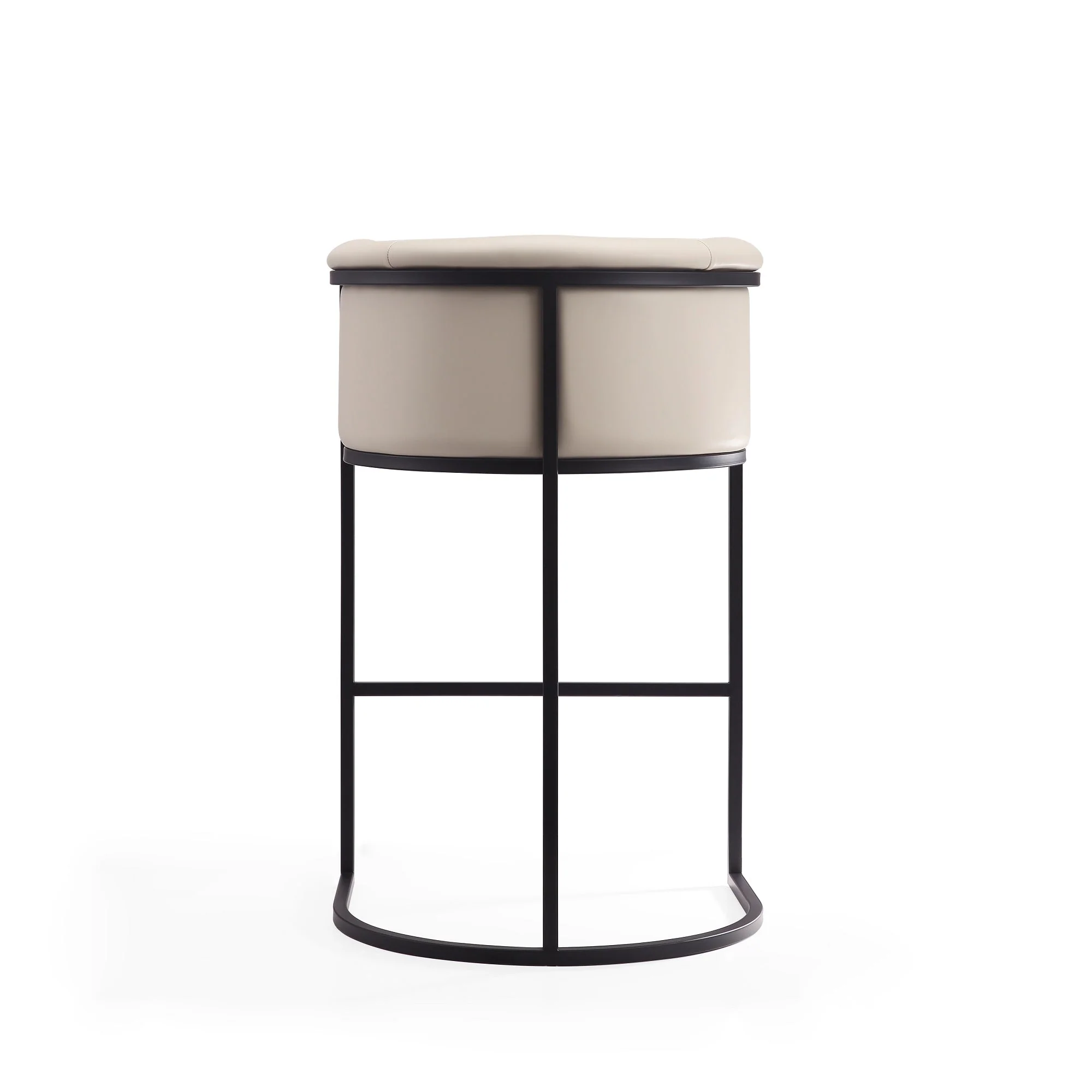 Cosmopolitan Barstool in Cream and Black (set of 2) - Image 8