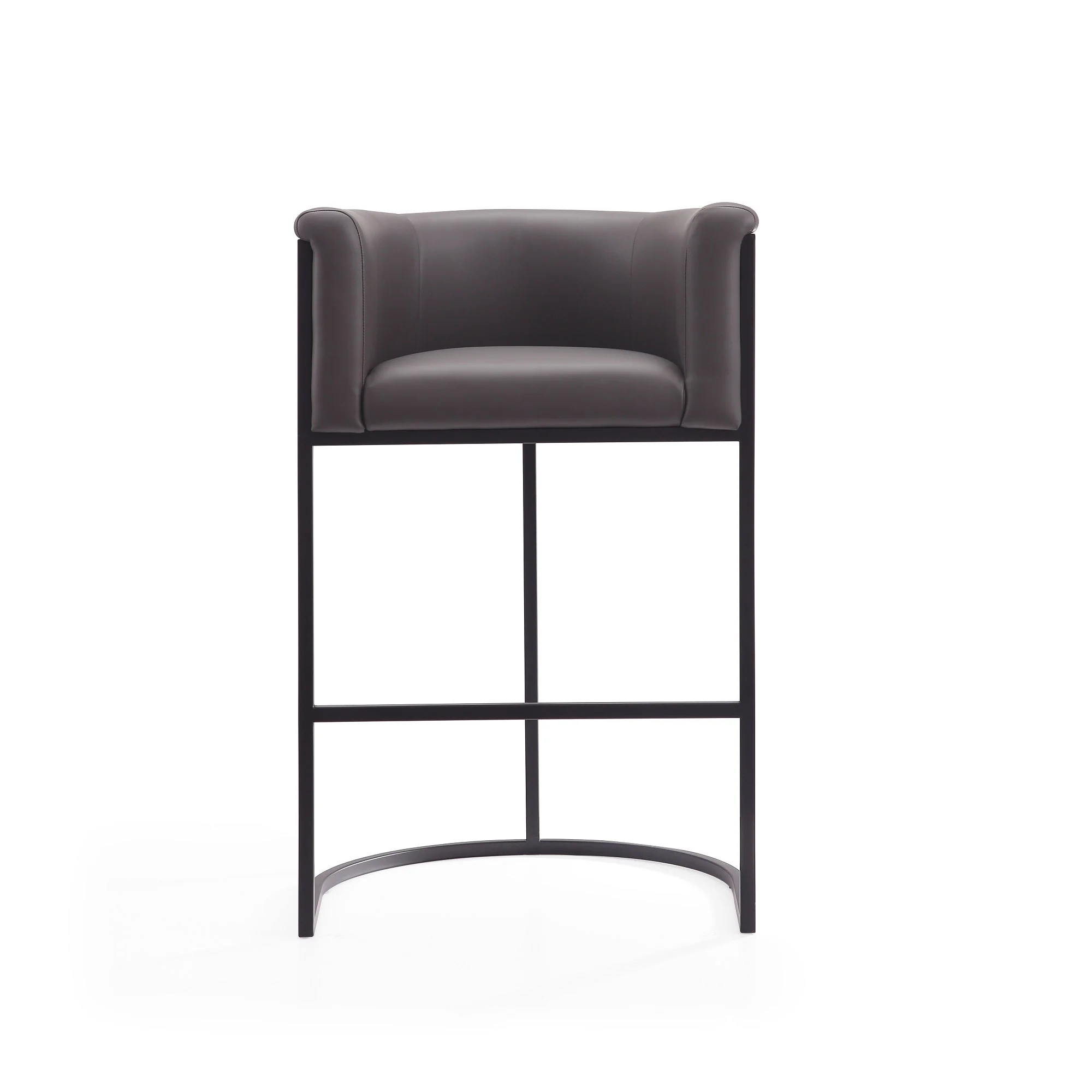 Cosmopolitan Barstool in Pebble and Black - Image 4