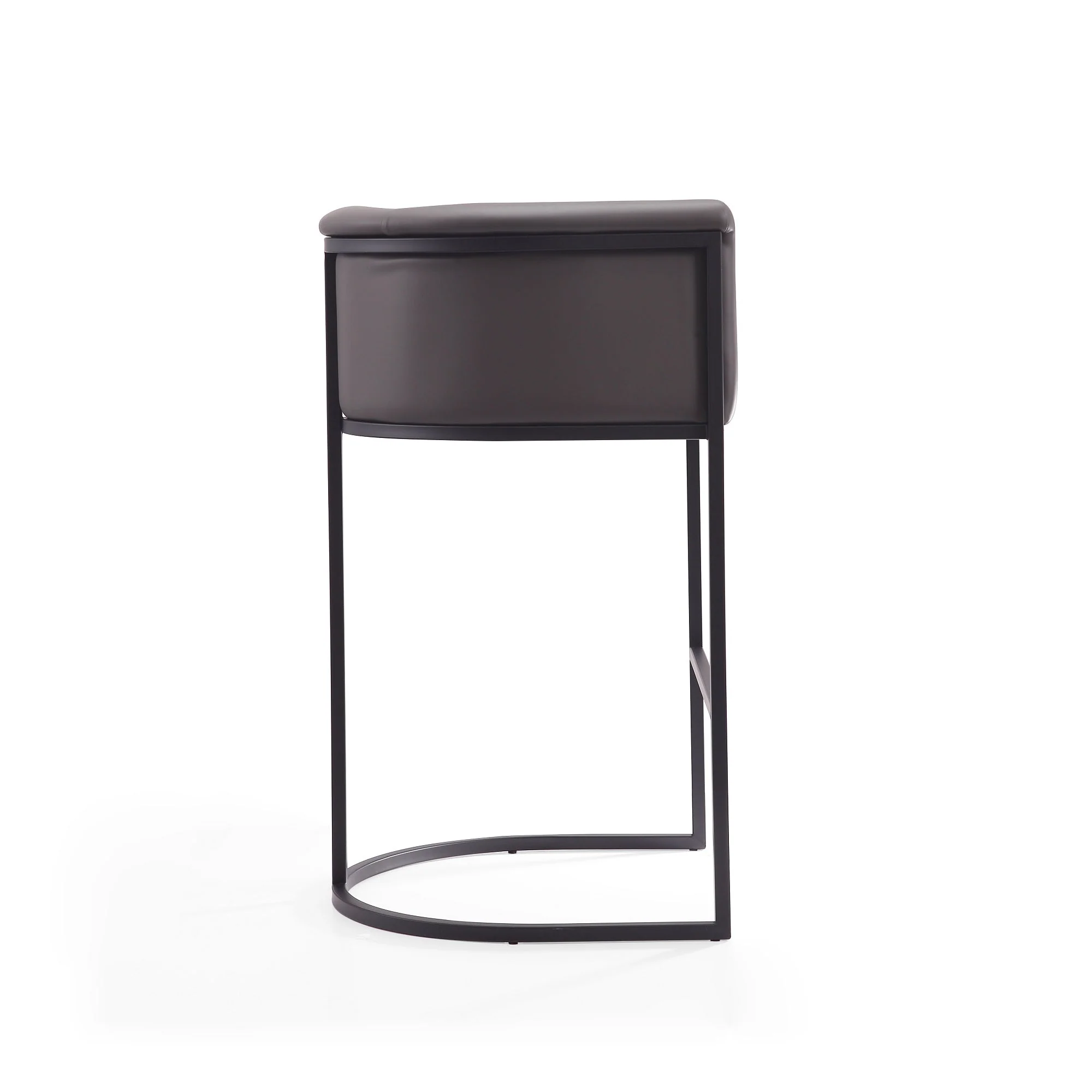 Cosmopolitan Barstool in Pebble and Black - Image 5