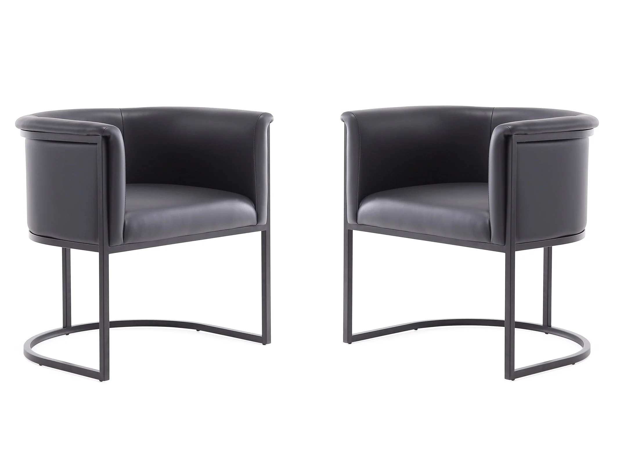 Cosmopolitan Dining Chair in Black (set of 2)