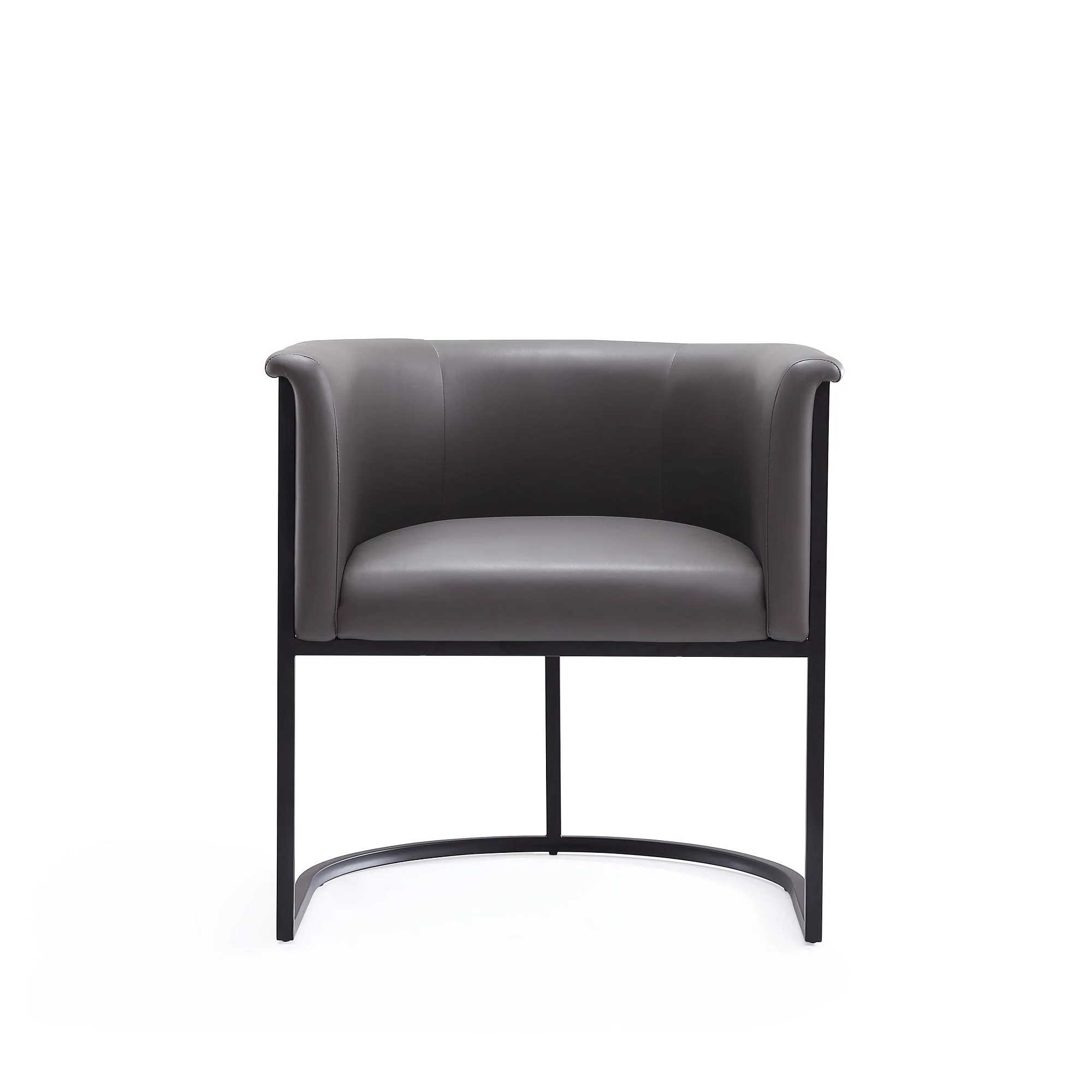 Cosmopolitan Dining Chair in Pebble and Black - Image 4