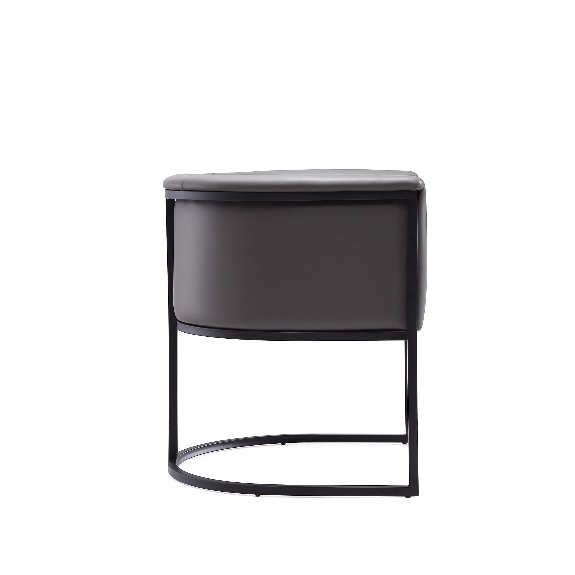 Cosmopolitan Dining Chair in Pebble and Black - Image 5