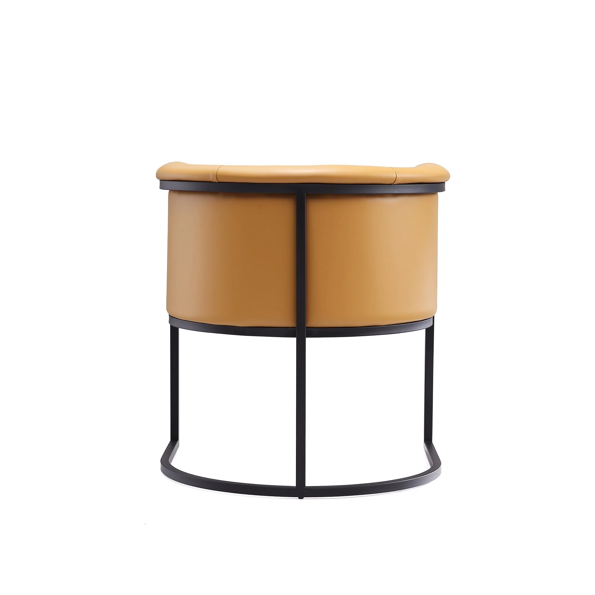 Cosmopolitan Dining Chair in Saddle and Black (set of 2) - Image 8