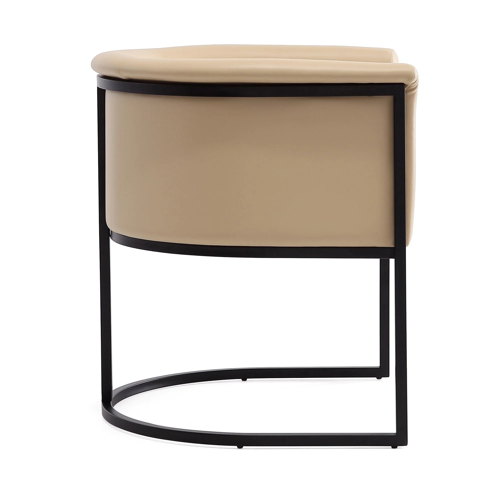 Cosmopolitan Dining Chair in Tan and Black - Image 5