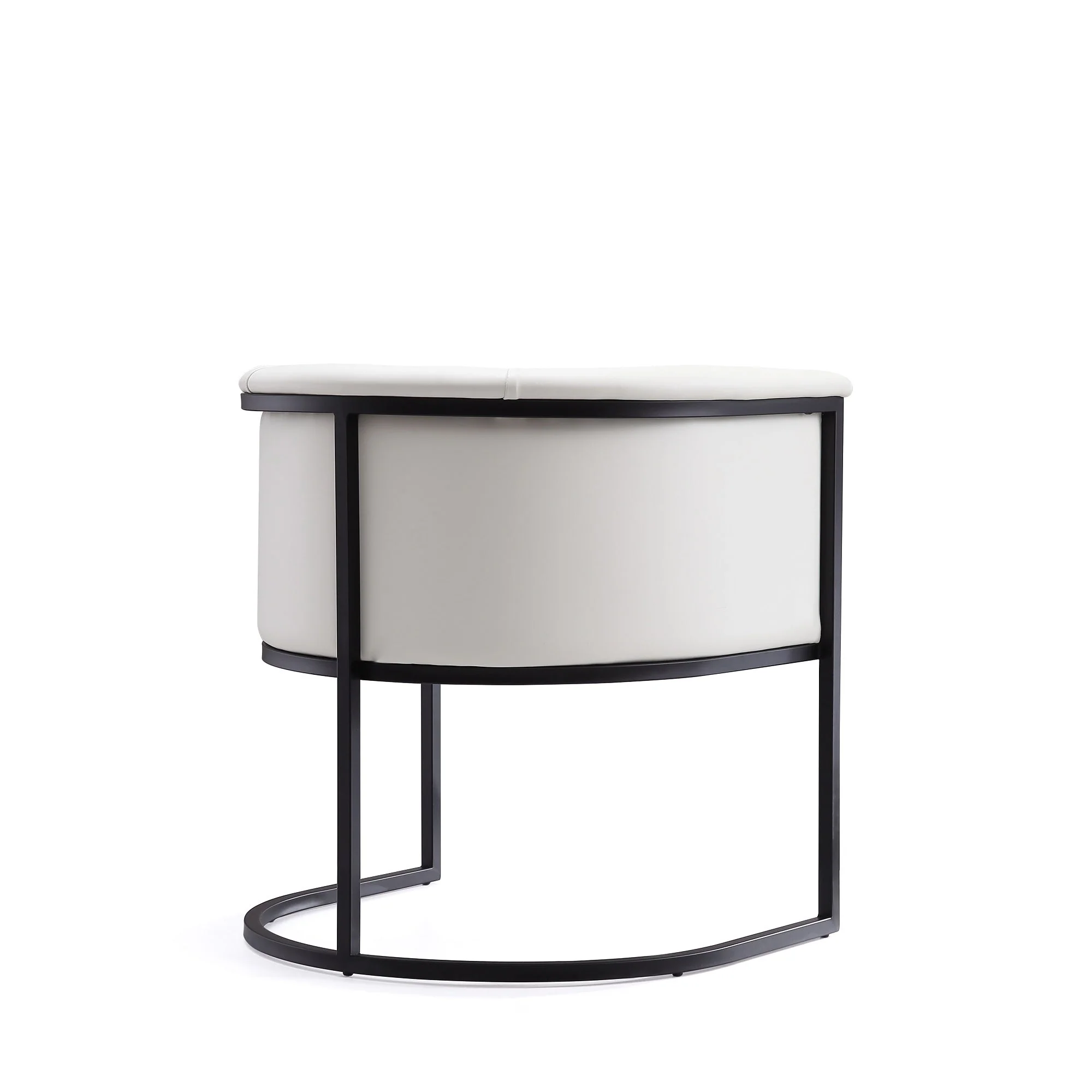 Cosmopolitan Dining Chair in White and Black - Image 6