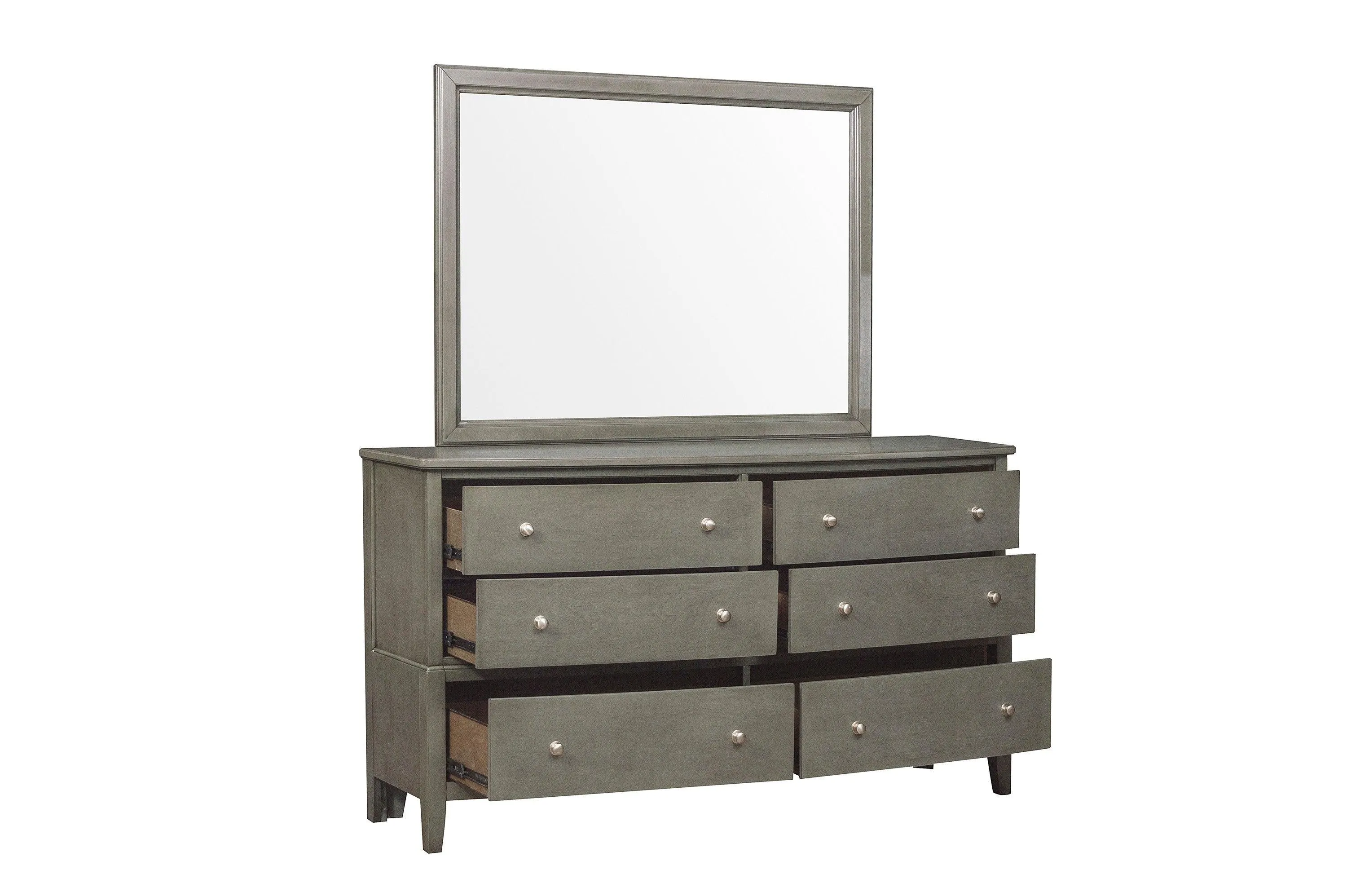 Cotterill Gray Upholstered Panel Bedroom Set - Image 11