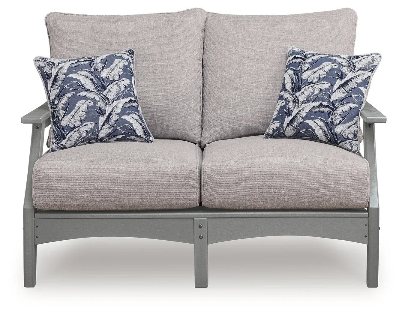 Cove Beach Gray Loveseat w/Cushion - Image 2