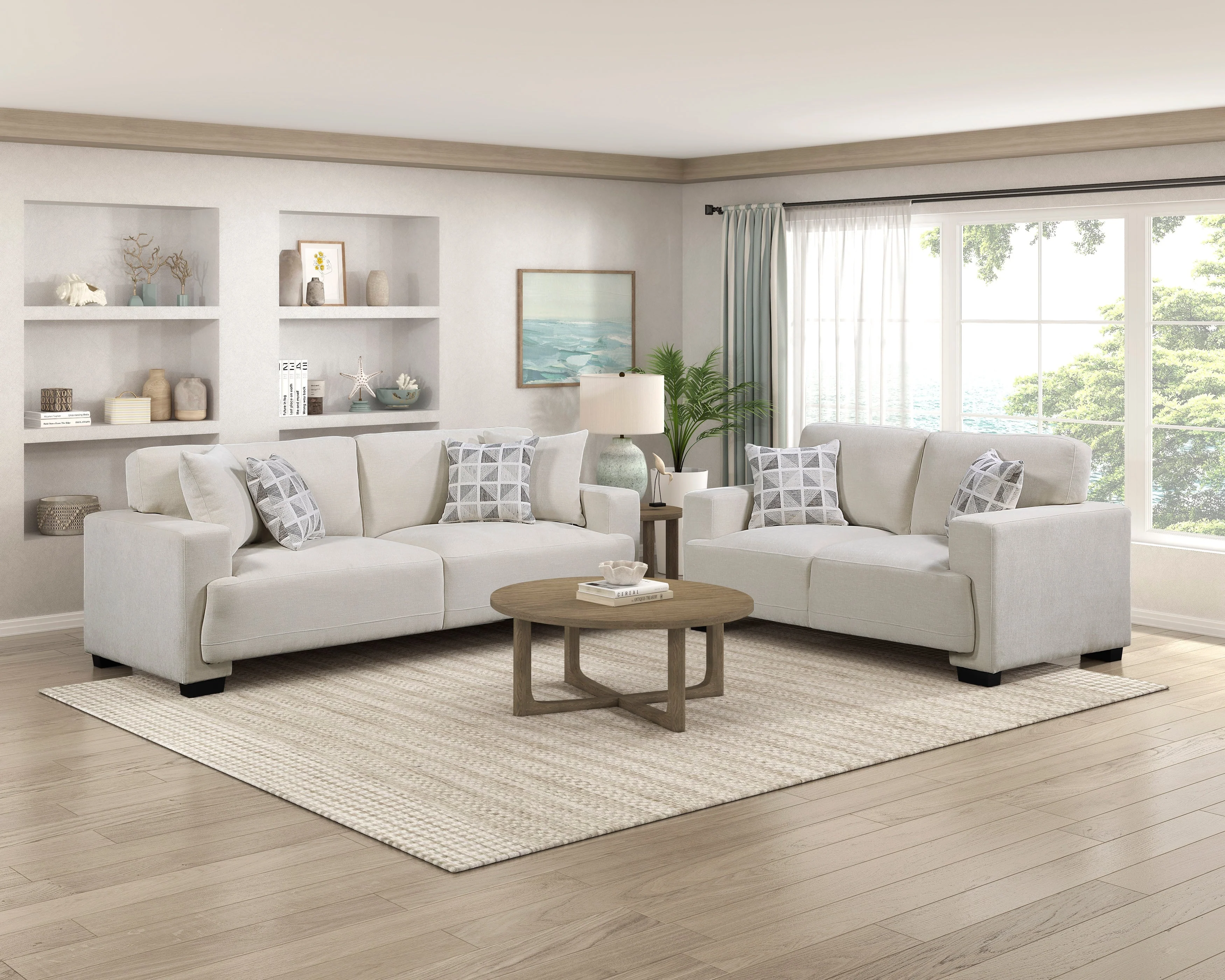 Cove Beige Sofa - Image 8