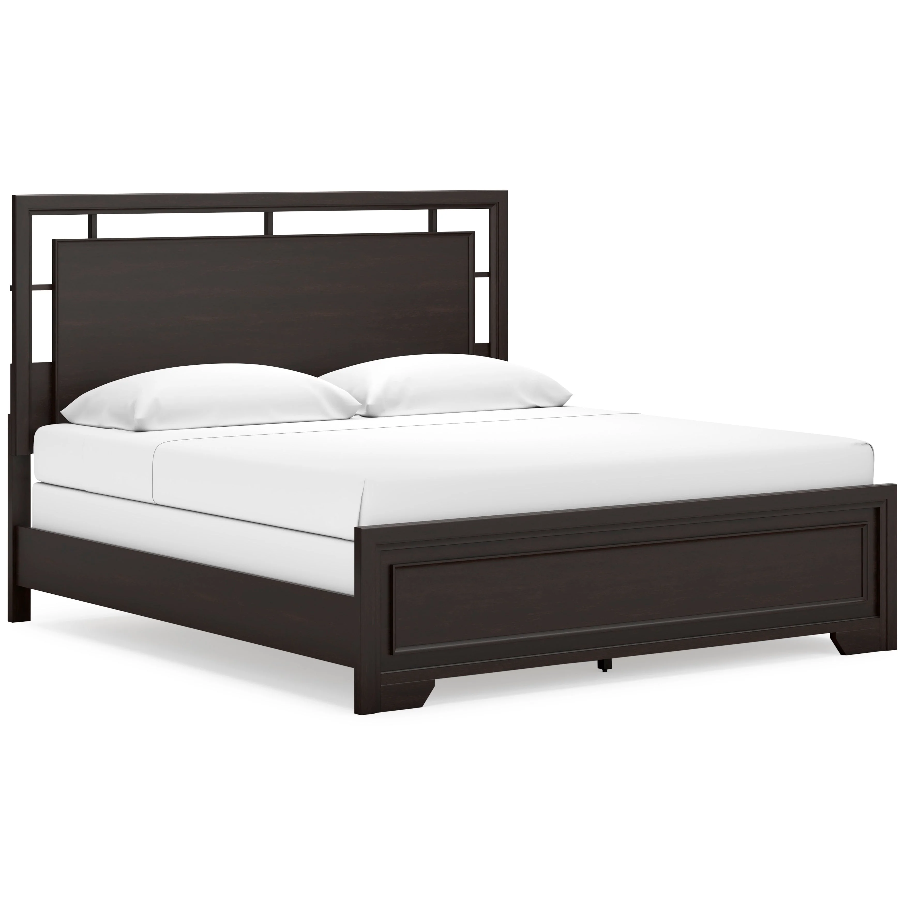 Covetown Dark Brown Panel Bedroom Set - Image 9