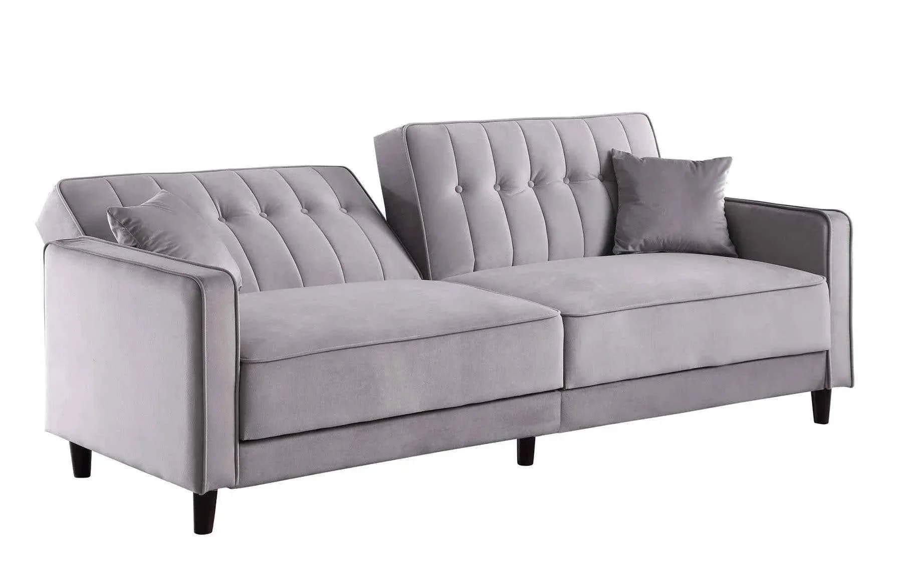 Cozy Grey Adjustable Bed Sofa And Loveseat - Image 2