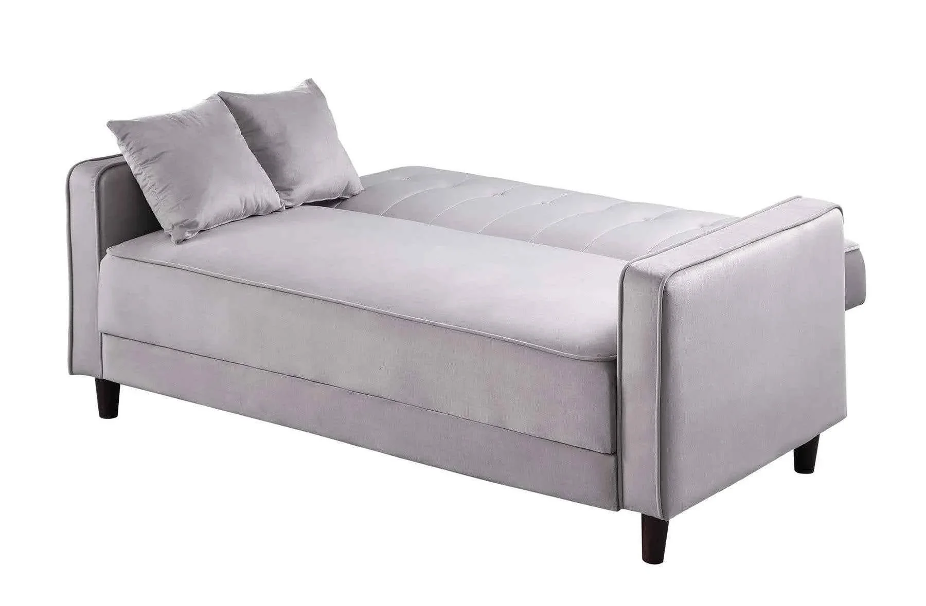 Cozy Grey Adjustable Bed Sofa And Loveseat - Image 4