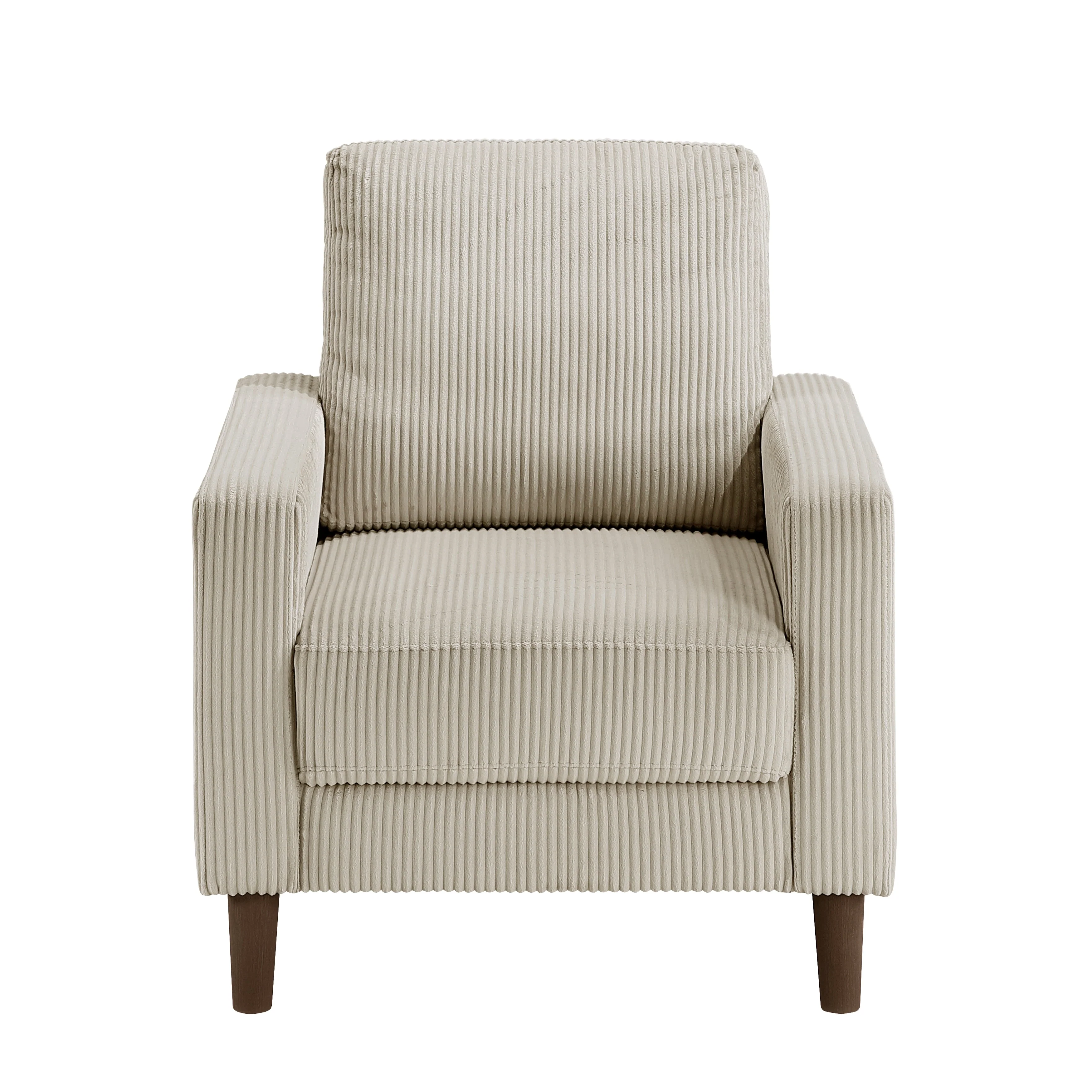 Crandall Taupe Chair - Image 10