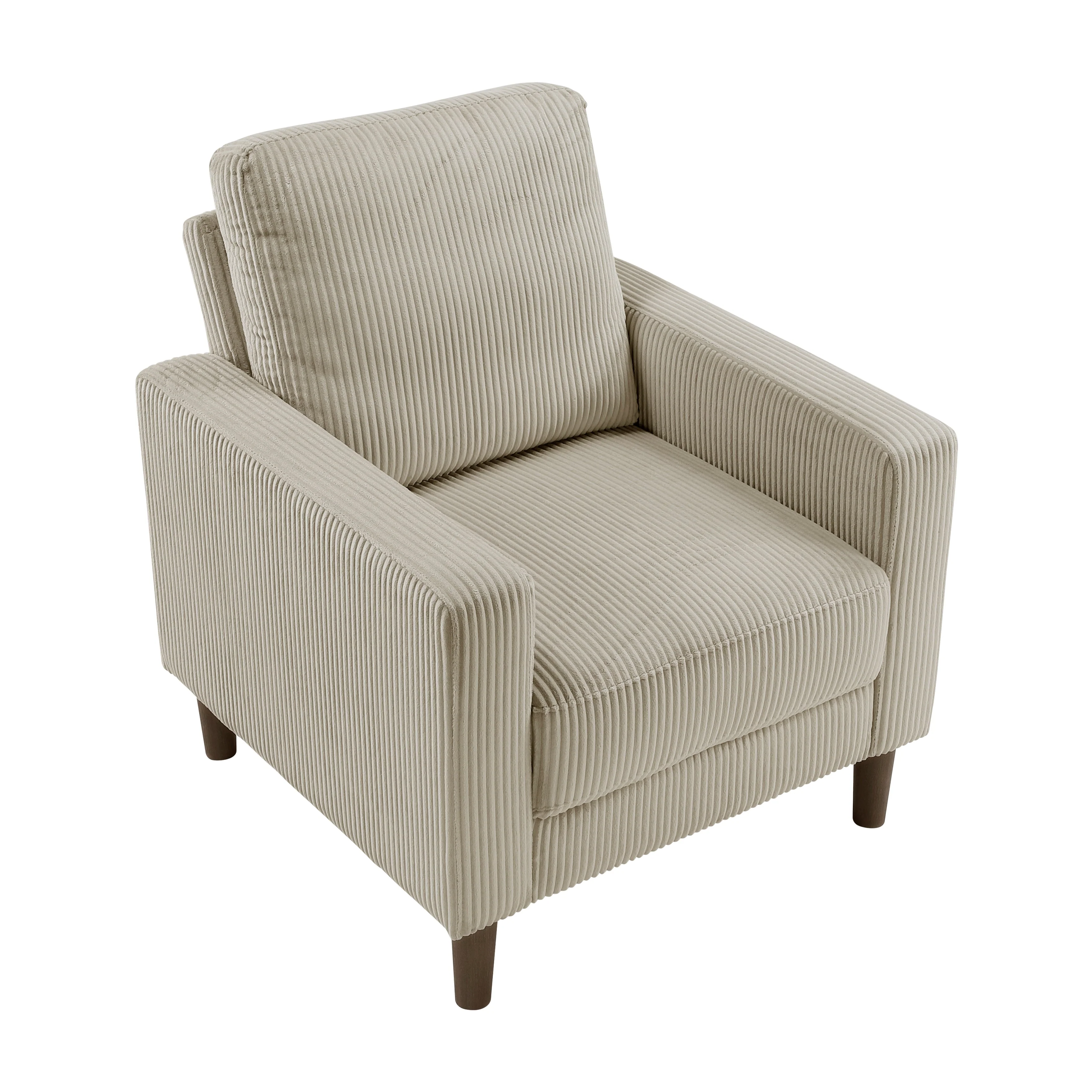 Crandall Taupe Chair - Image 3