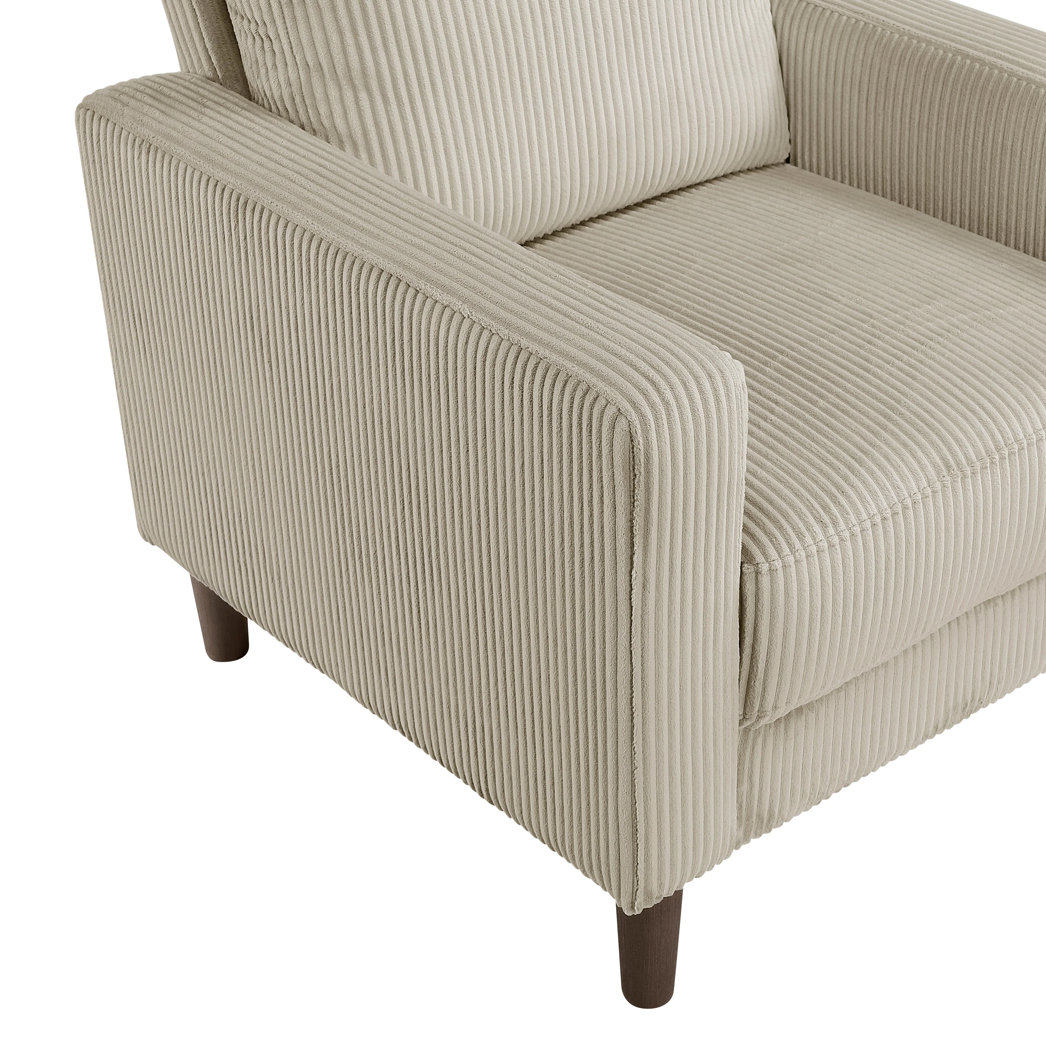 Crandall Taupe Chair - Image 7