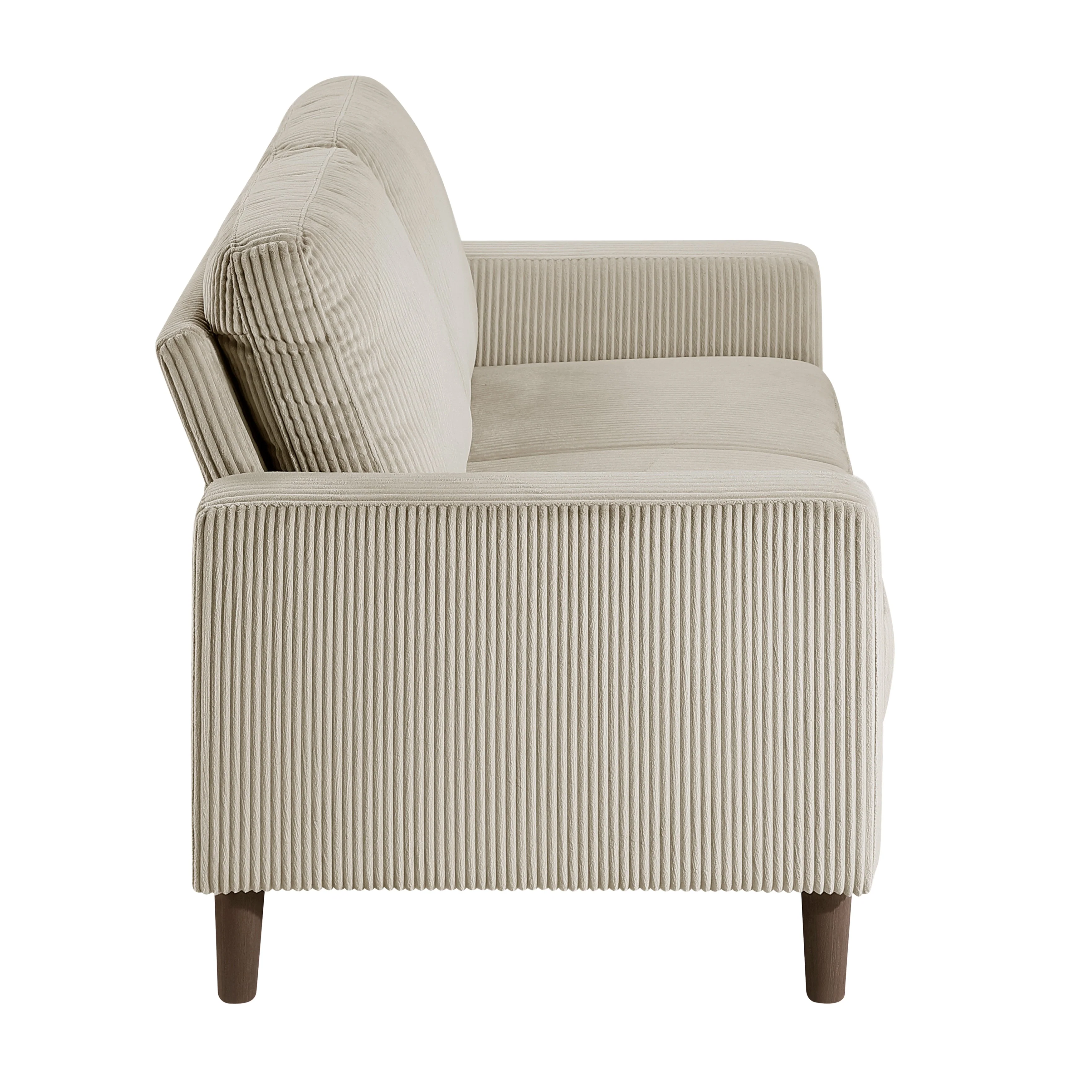 Crandall Taupe Loveseat - Image 4